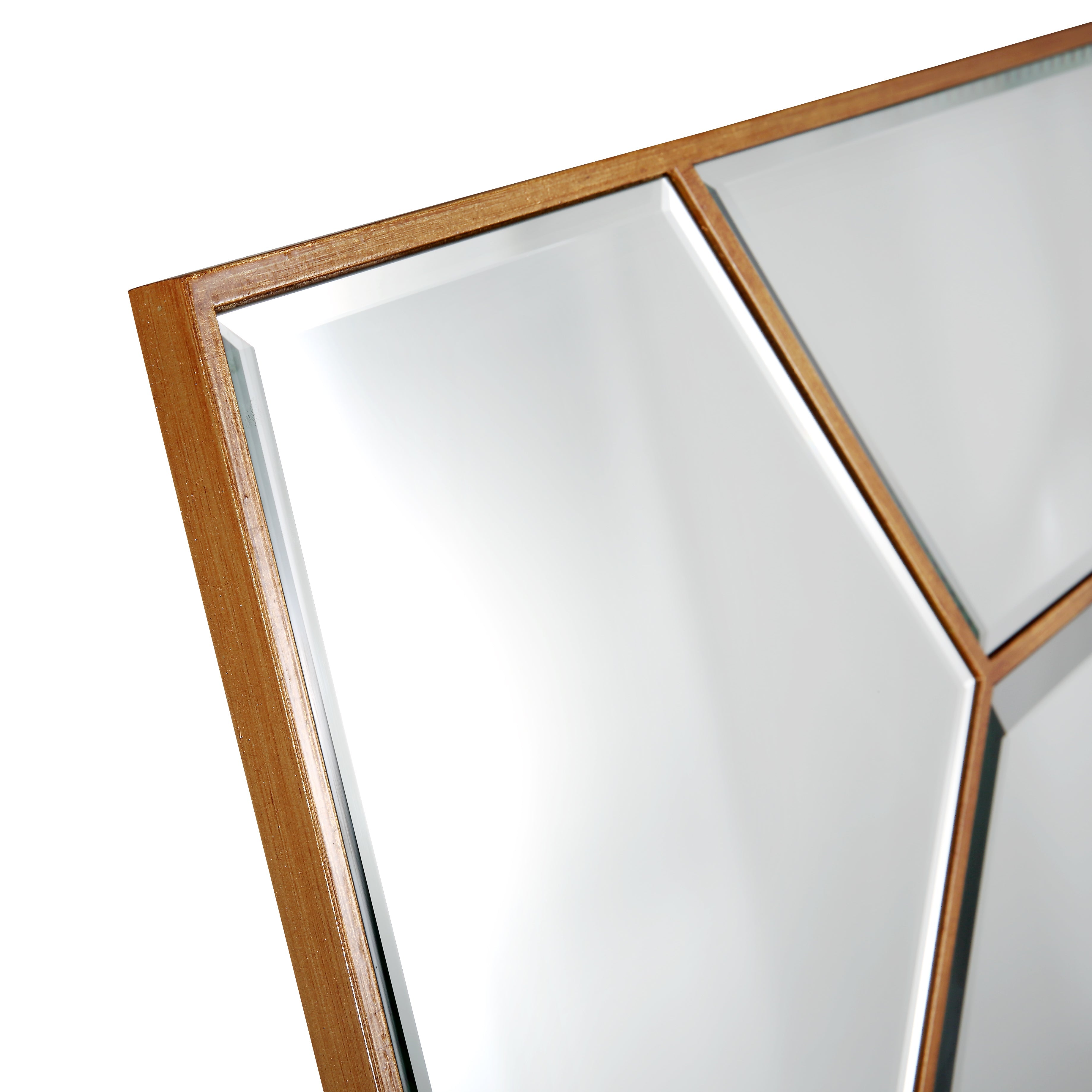  Camden Isle Sunflower Accent Mirror - Default Title - Bonton