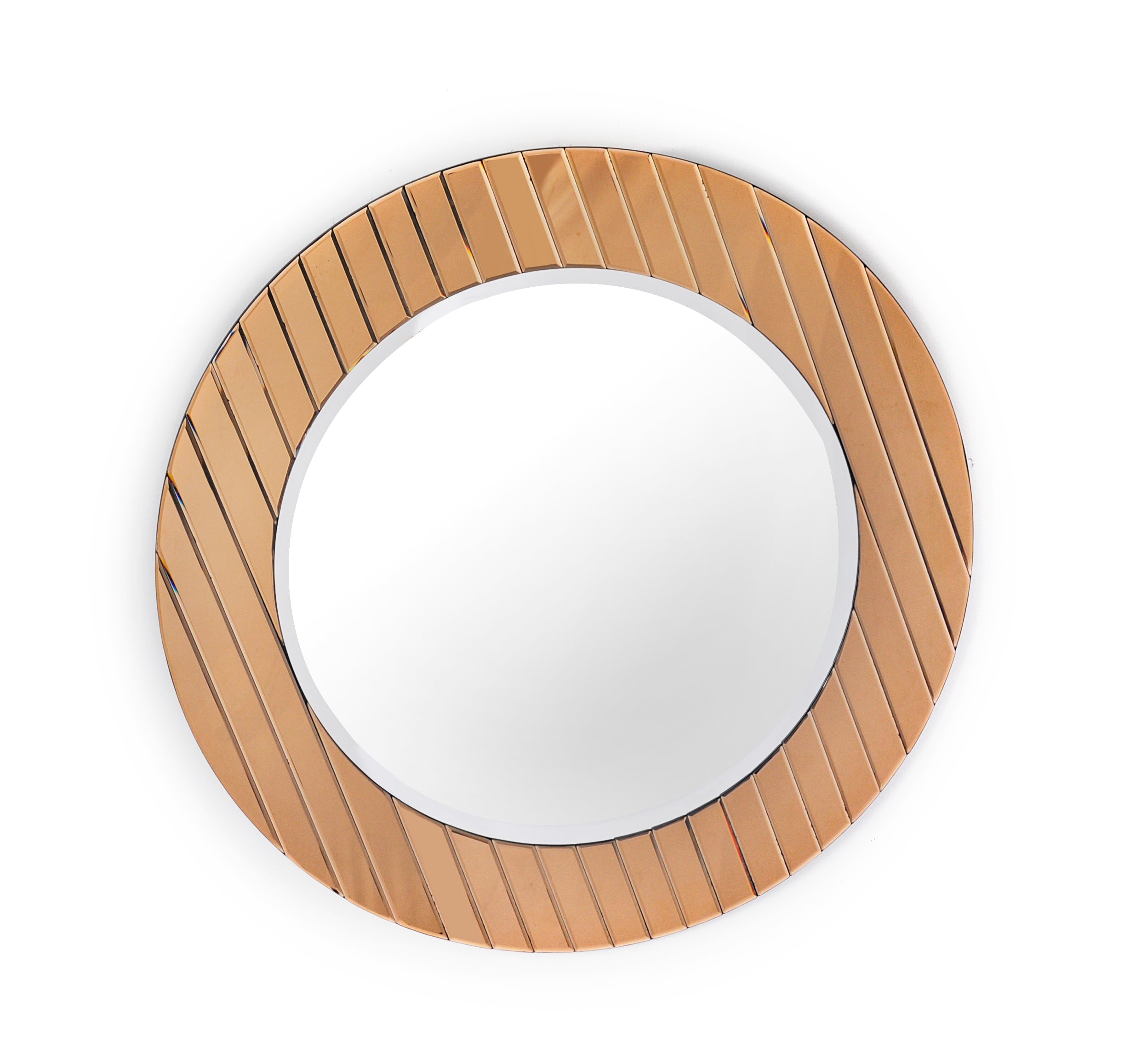  Camden Isle Yukon Gold Beveled Accent Mirror - Default Title - Bonton