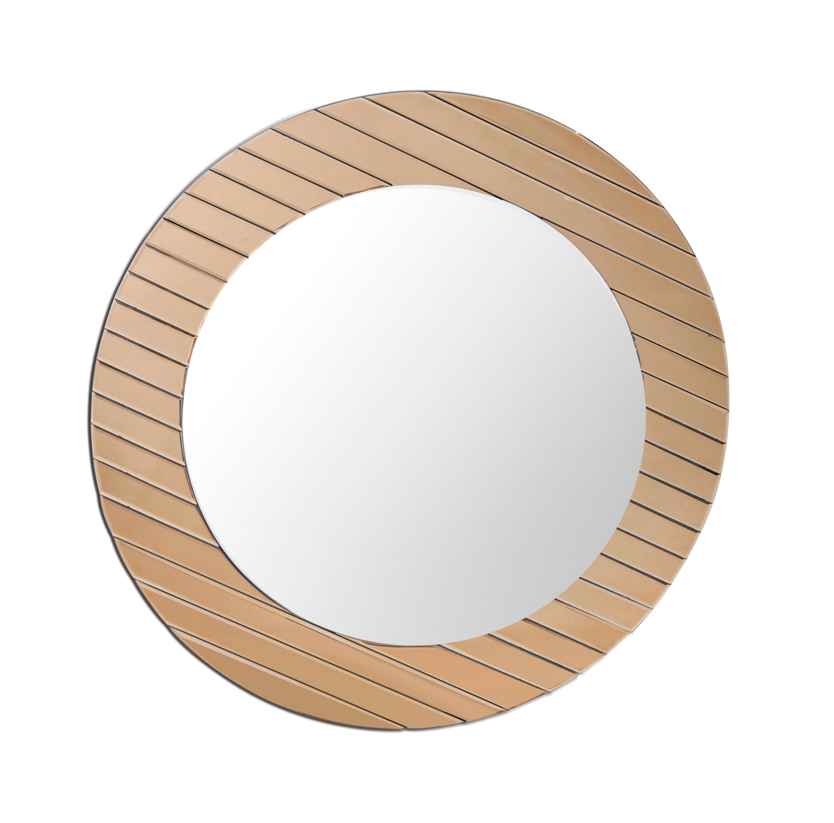  Camden Isle Yukon Gold Beveled Accent Mirror - Default Title - Bonton