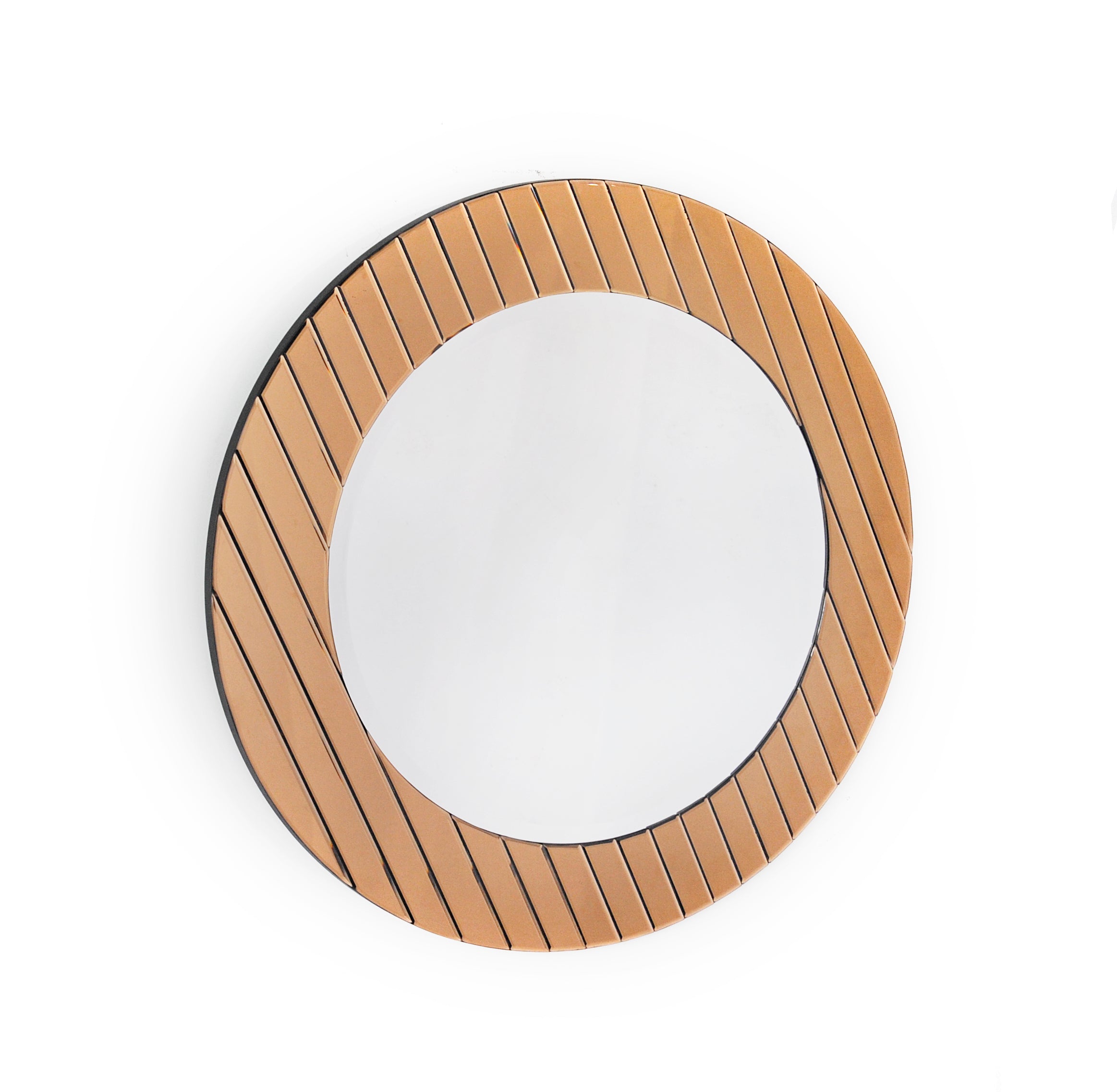  Camden Isle Yukon Gold Beveled Accent Mirror - Default Title - Bonton