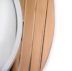 Yukon Gold Beveled Accent Mirror