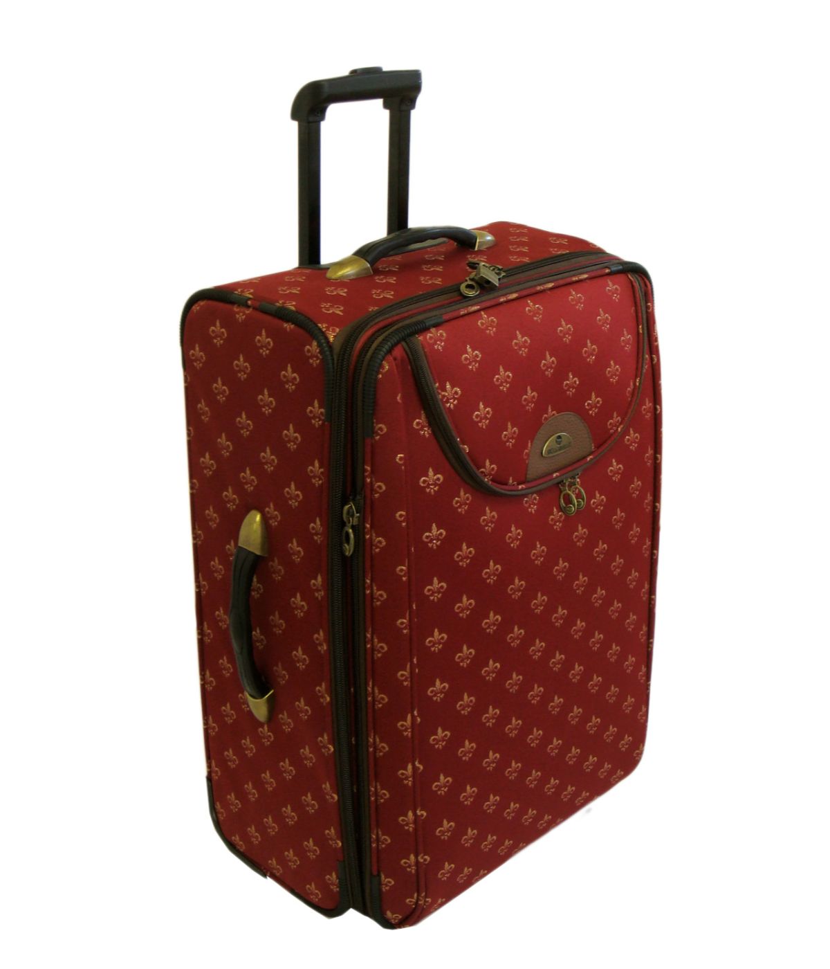  American Flyer Lyon 4-Piece Luggage Set - Red - Bonton