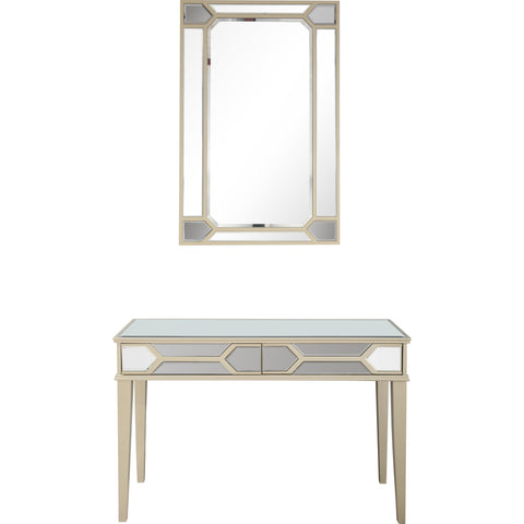 Keeley Wall Mirror and Console