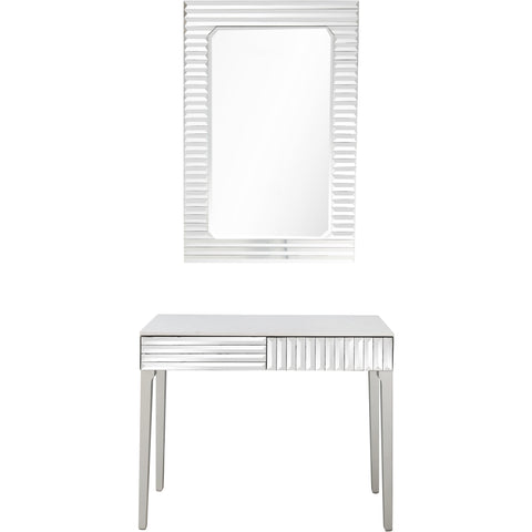 Carla Wall Mirror and Console