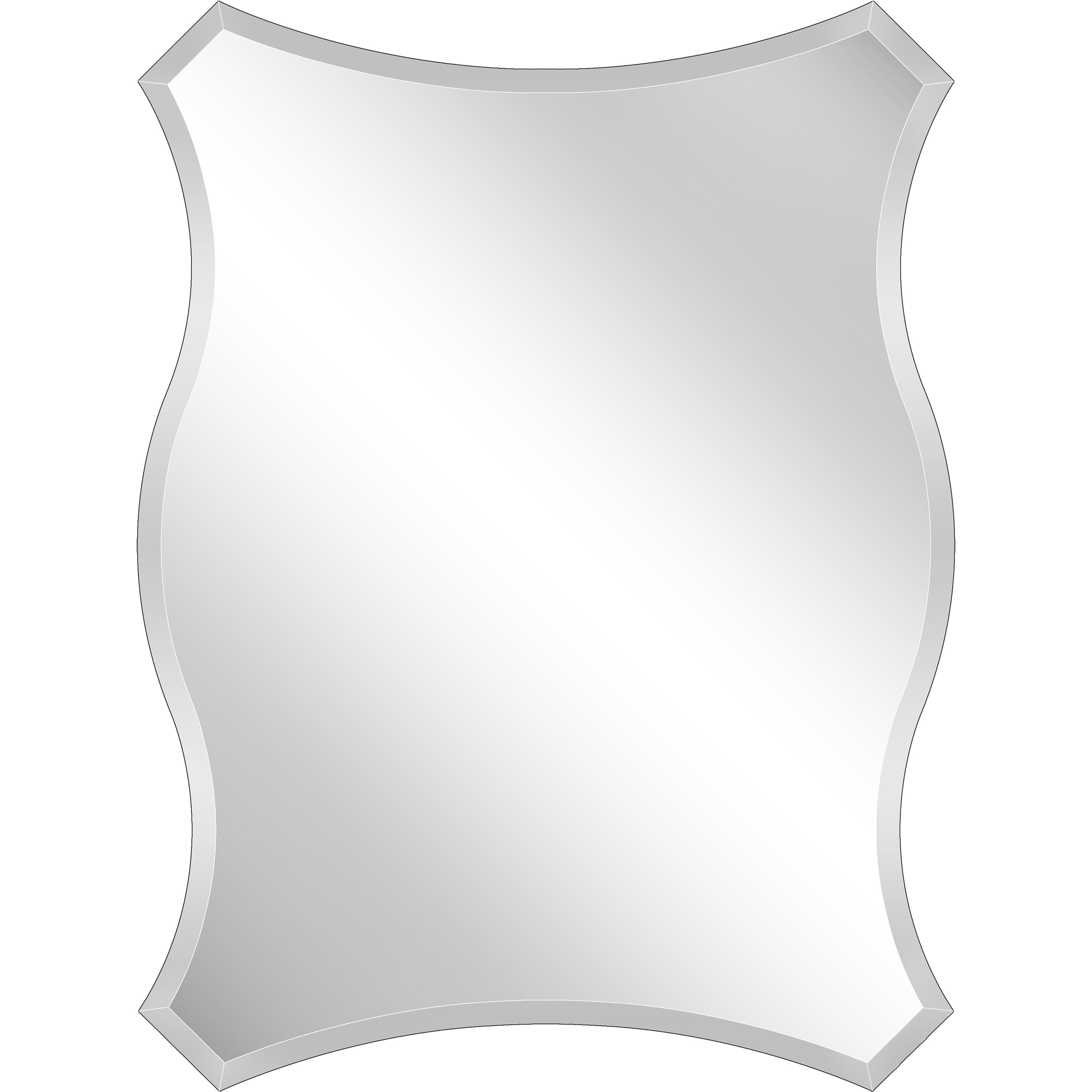  Camden Isle Merritt Wall Mirror - Default Title - Bonton