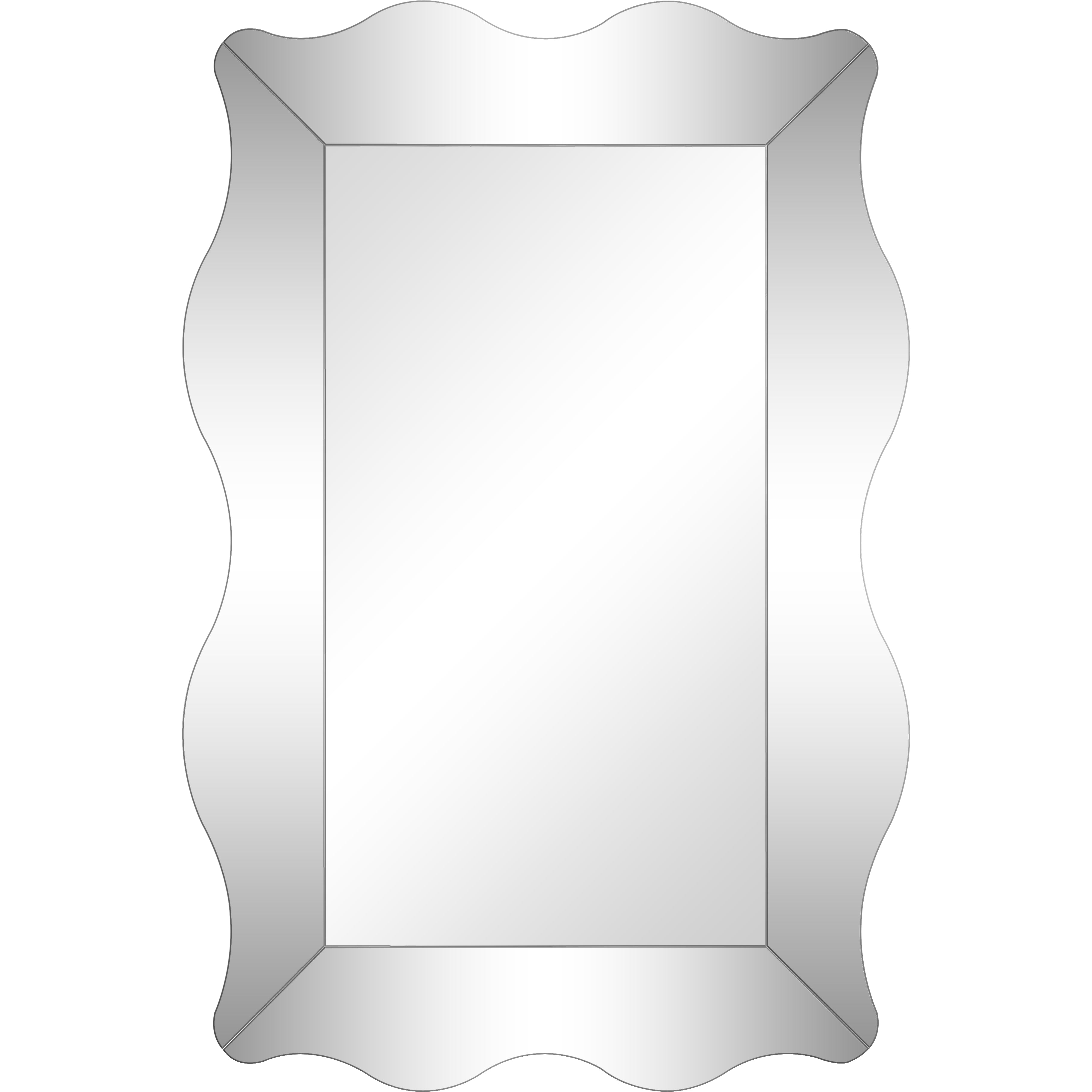  Camden Isle Antonella Wall Mirror - Default Title - Bonton