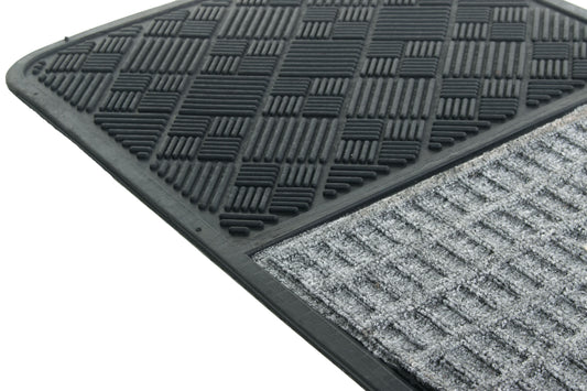 Rubber Gray Doormat