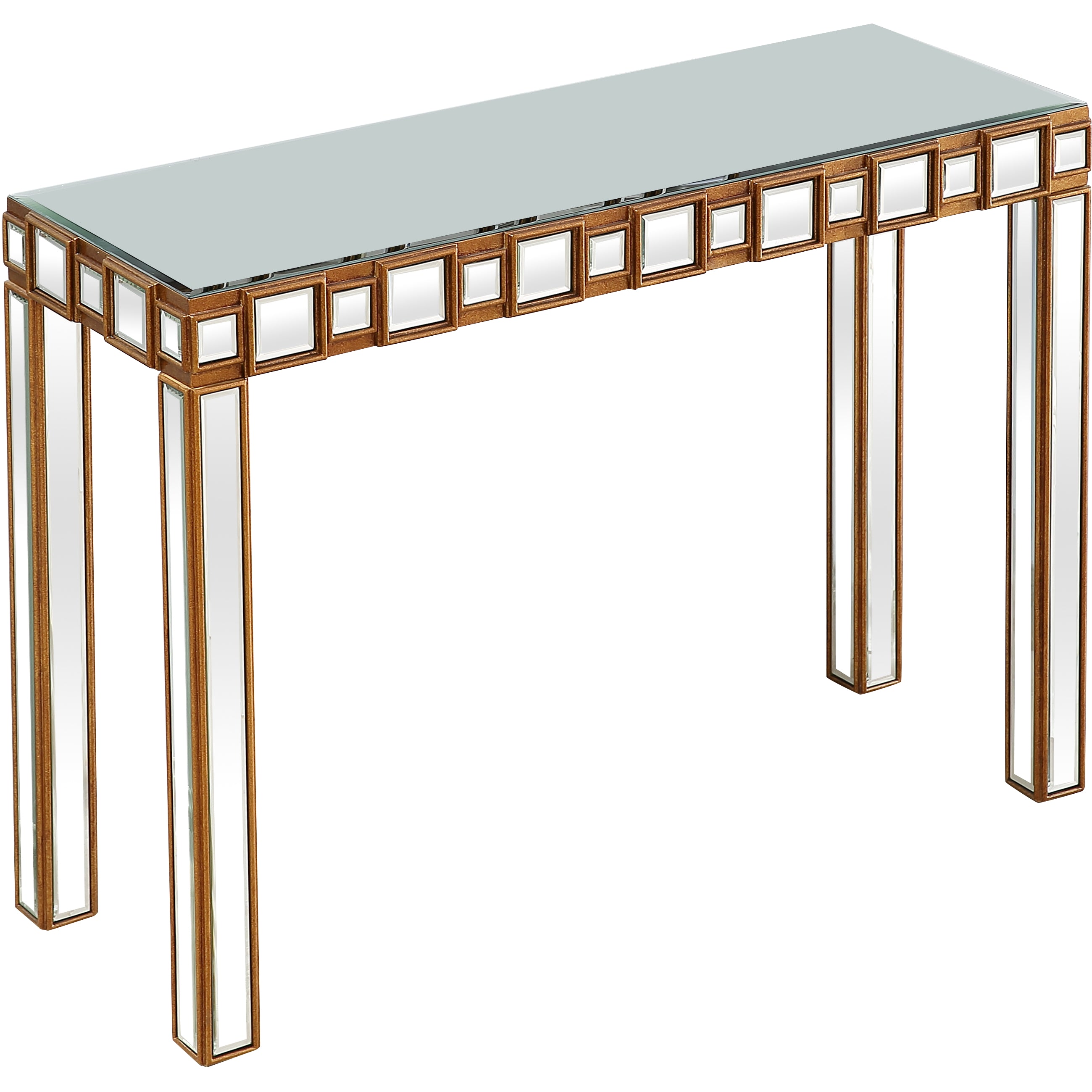  Camden Isle Orion Console Table - Mirror - Bonton