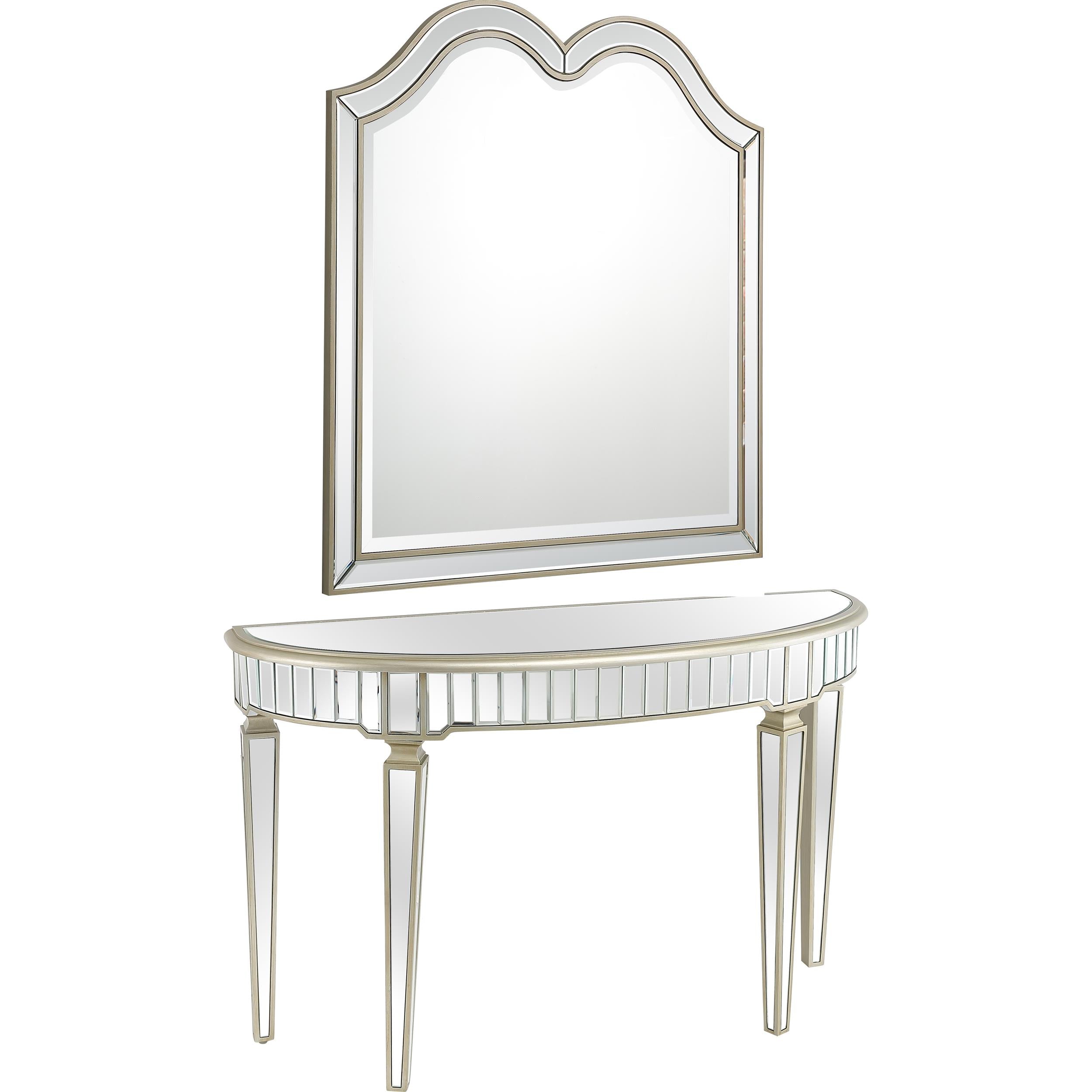  Camden Isle Marilyn Wall Mirror and Console Table - Mirror - Bonton