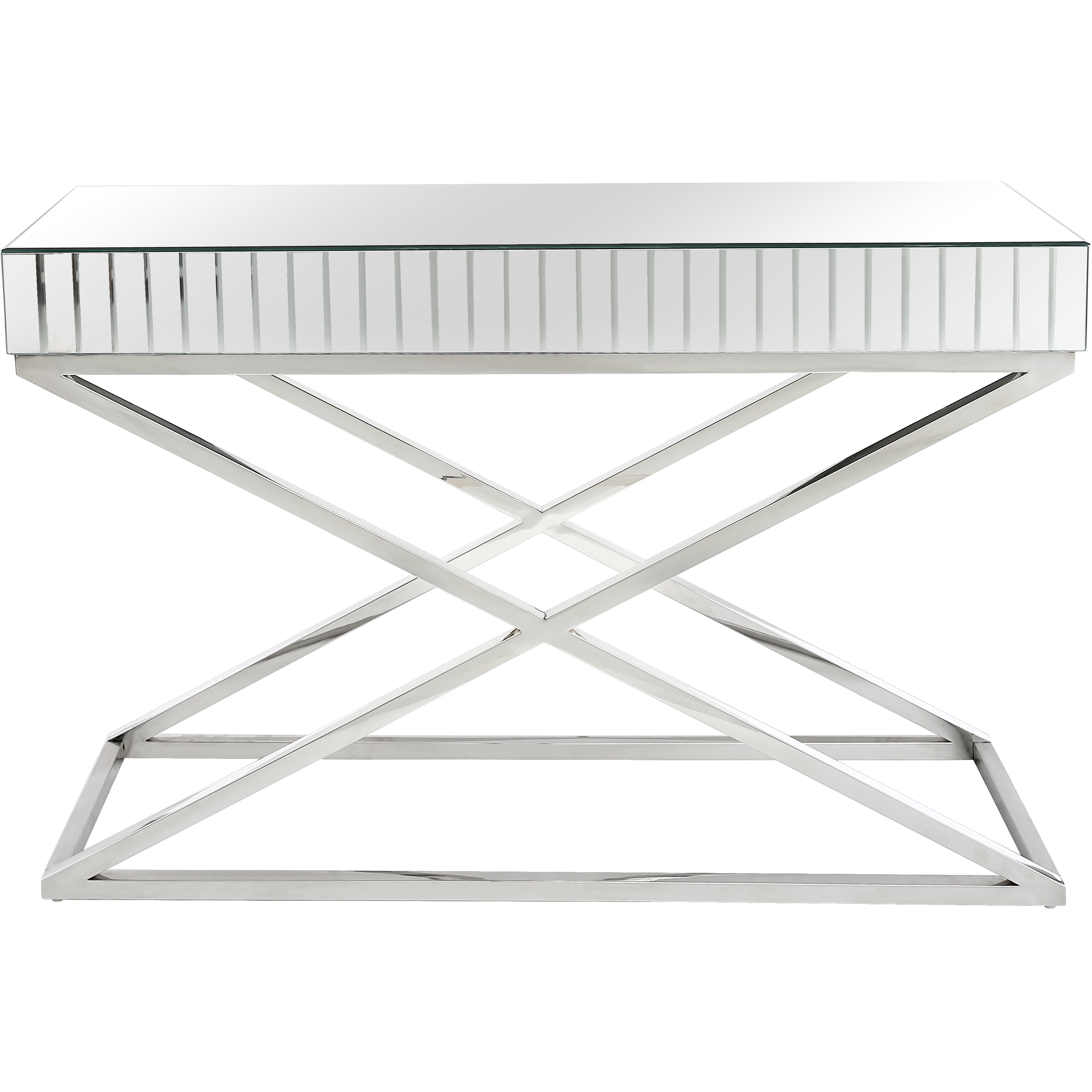  Camden Isle Kinney Wall Mirror and Console Table - Mirror - Bonton