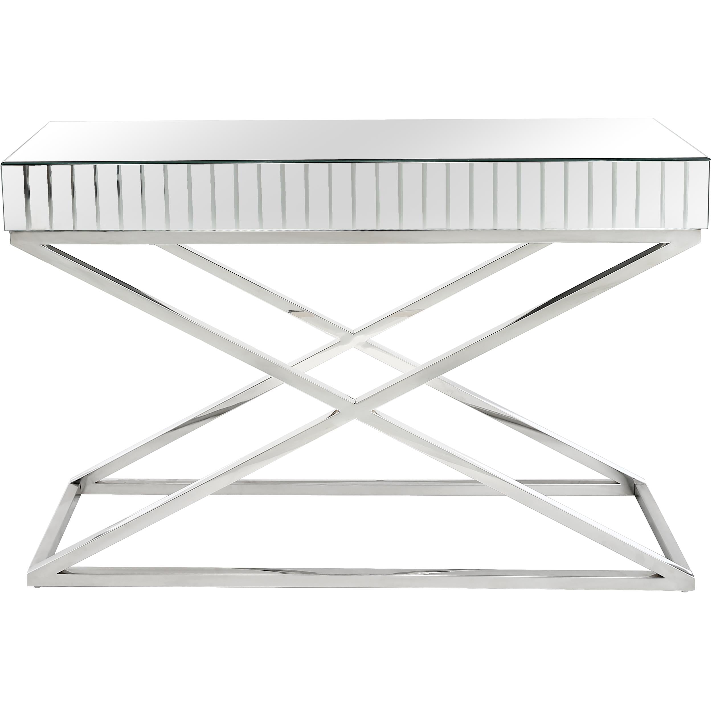  Camden Isle Kinney Wall Mirror and Console Table - Mirror - Bonton