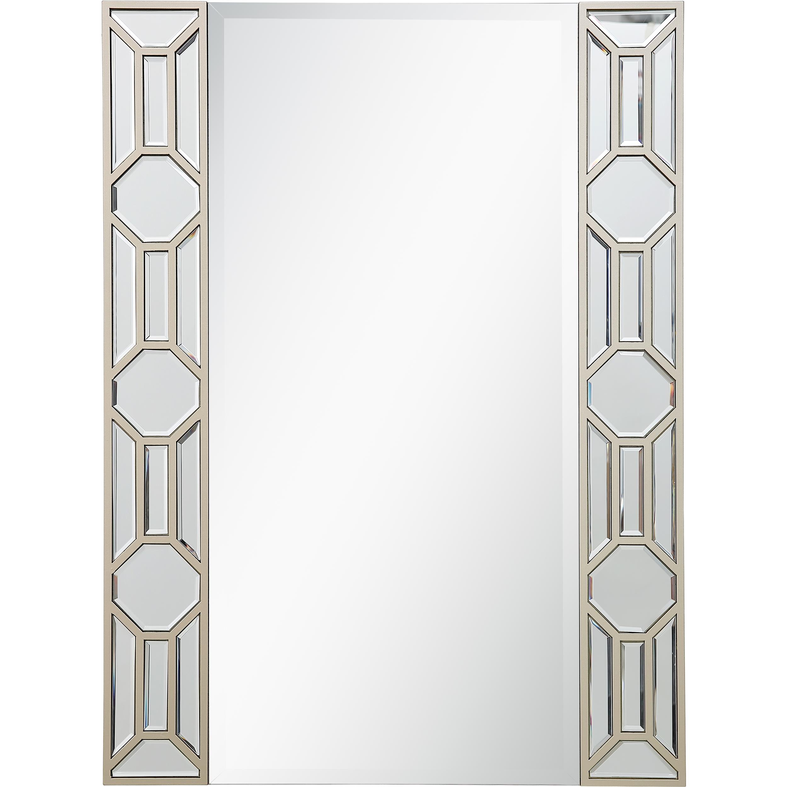  Camden Isle Lilian Wall Mirror and Console Table - Mirror - Bonton