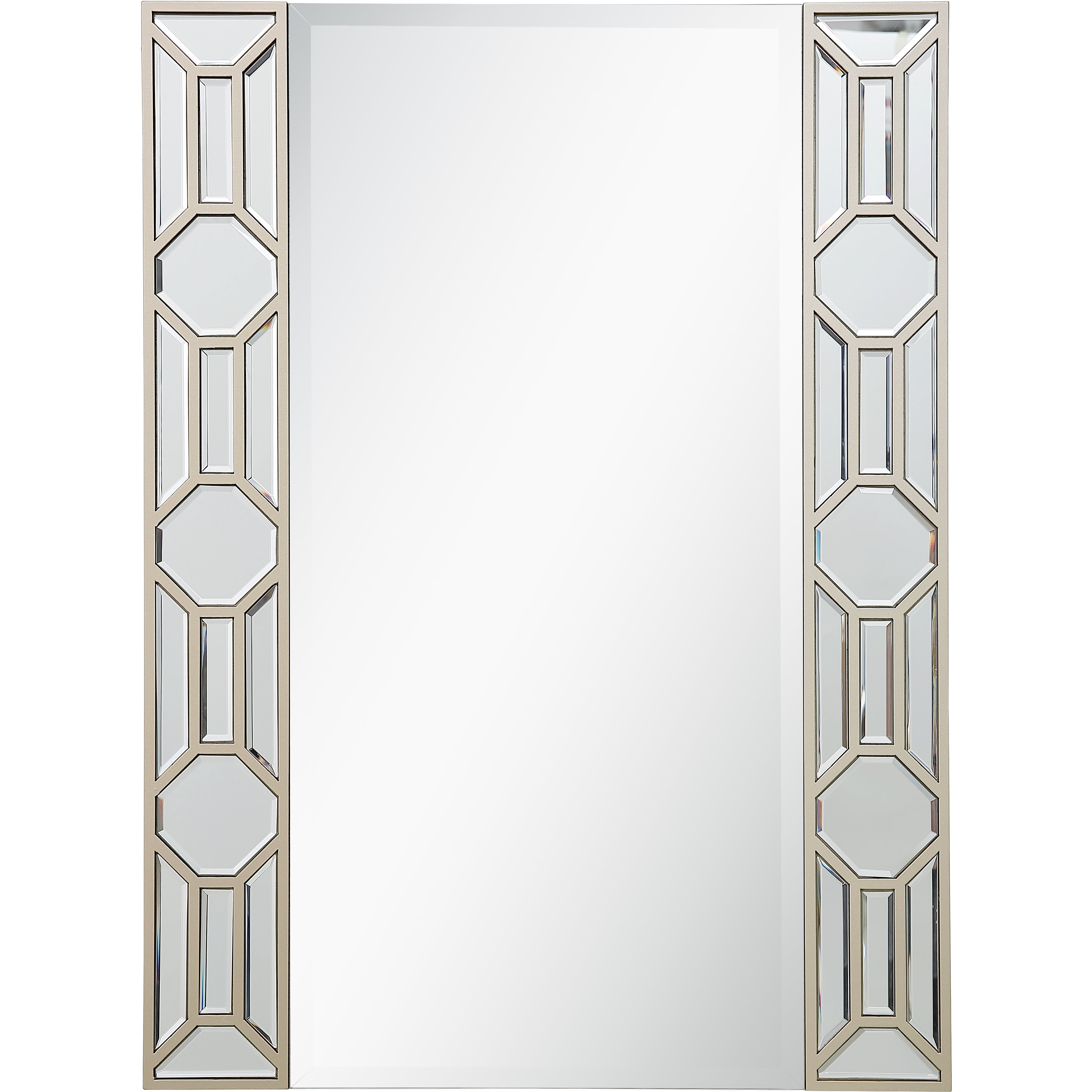  Camden Isle Lilian Wall Mirror and Console Table - Mirror - Bonton