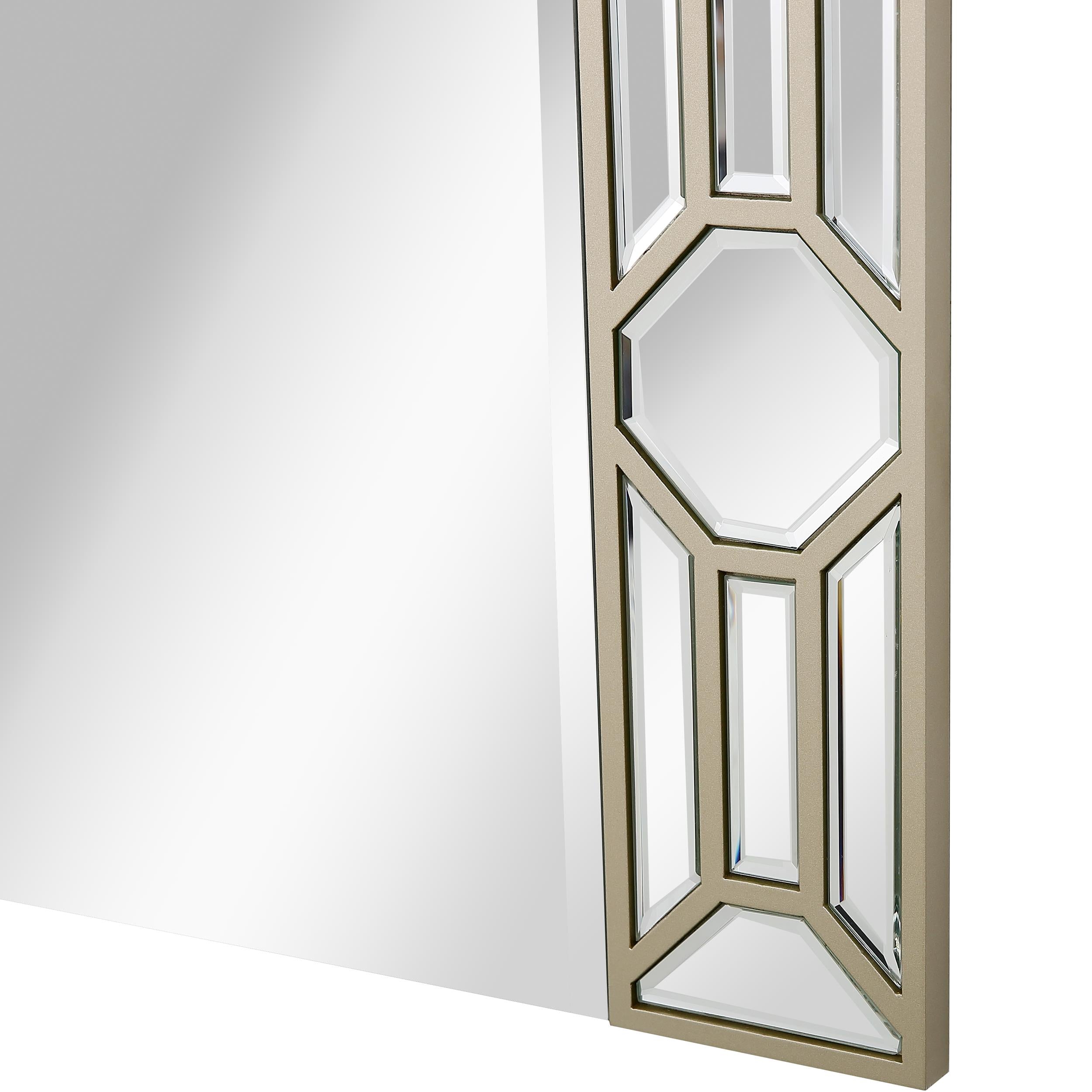  Camden Isle Lilian Wall Mirror and Console Table - Mirror - Bonton