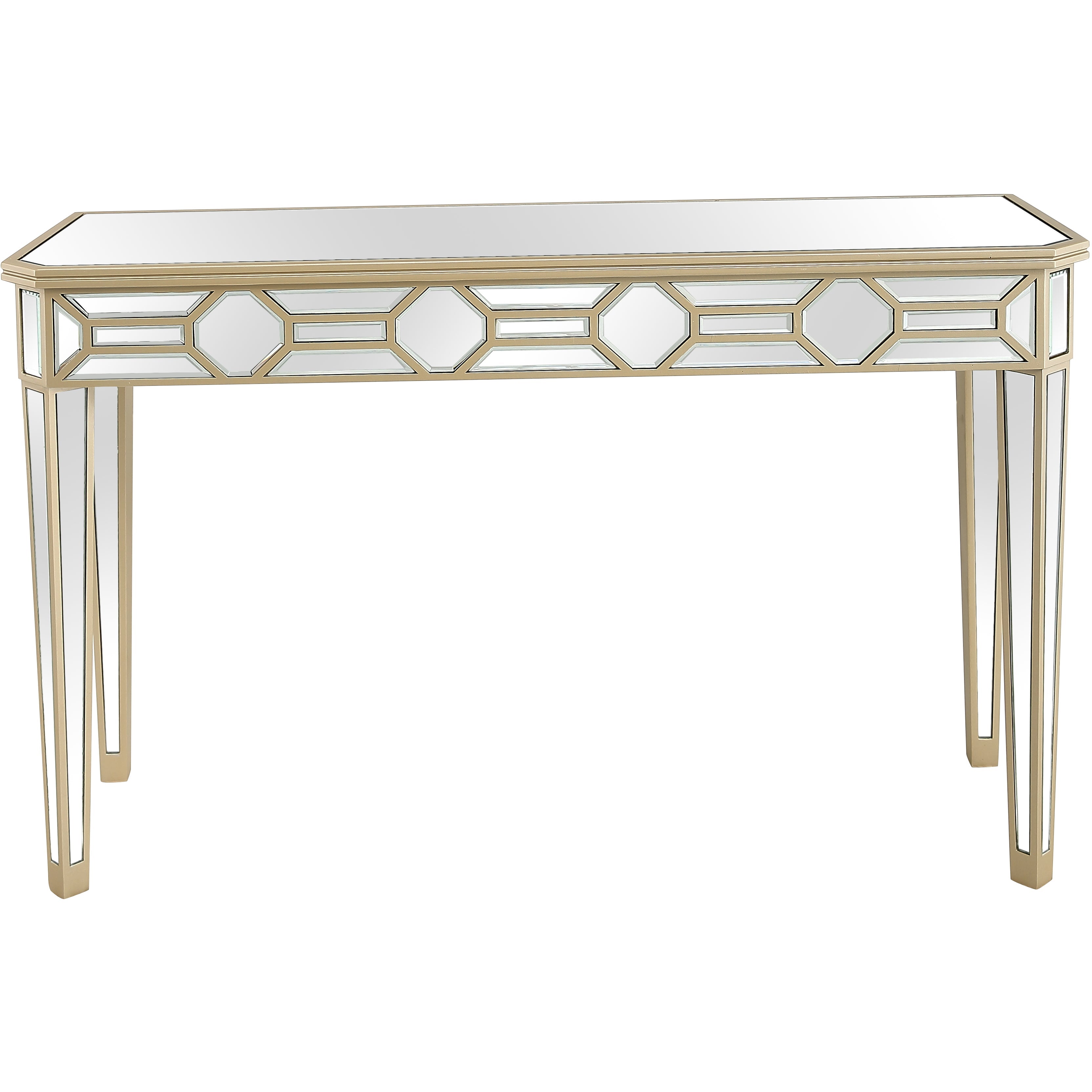  Camden Isle Lilian Wall Mirror and Console Table - Mirror - Bonton