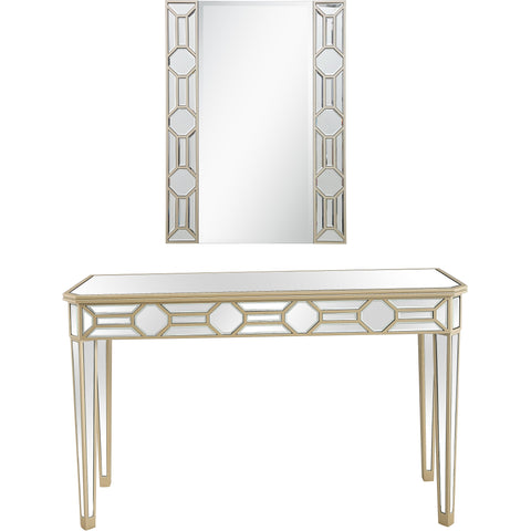 Lilian Wall Mirror and Console Table