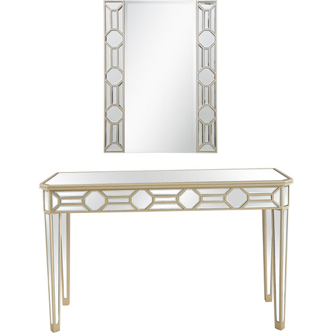 Lilian Wall Mirror and Console Table