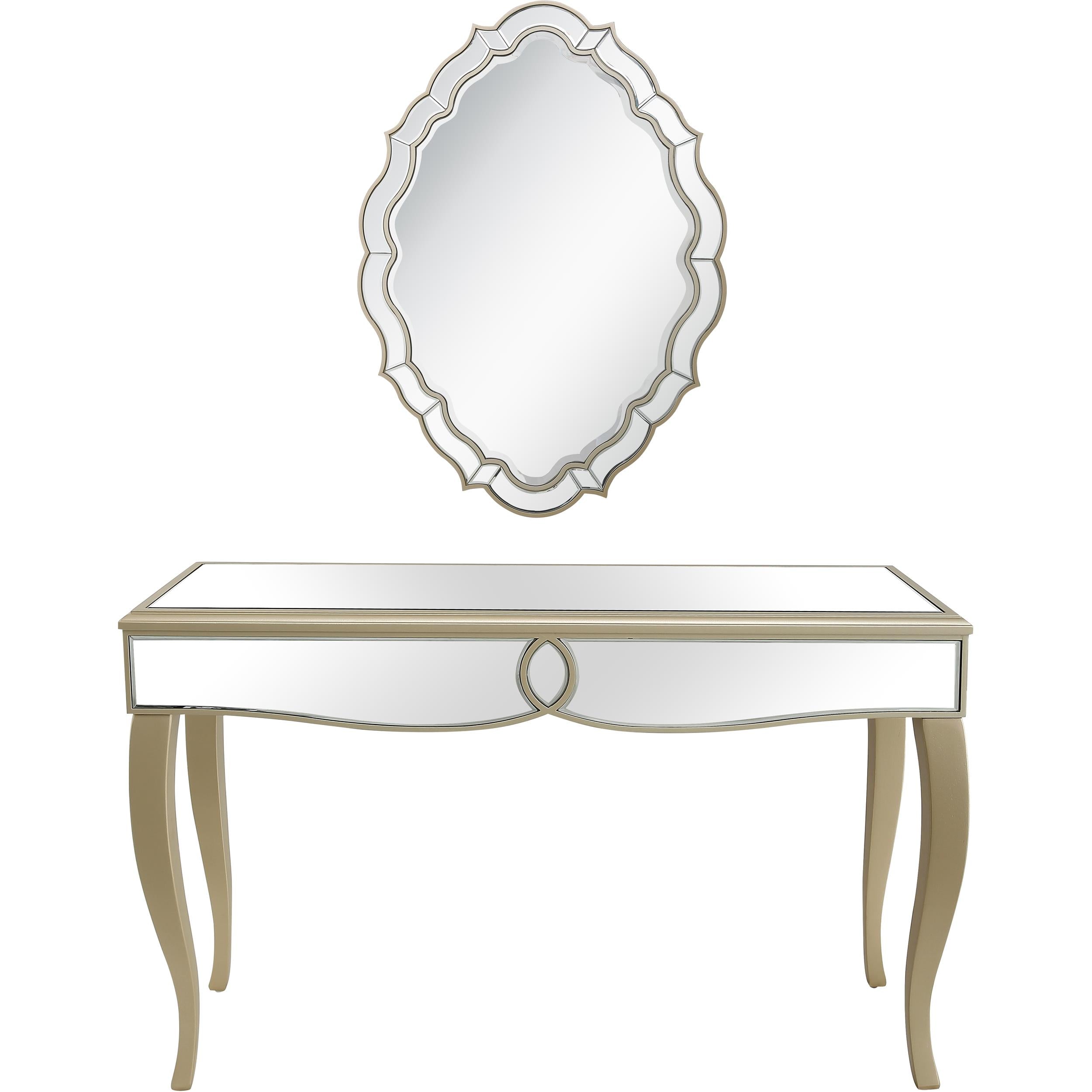  Camden Isle Eleanor Wall Mirror and Console Table - Console Table - Bonton
