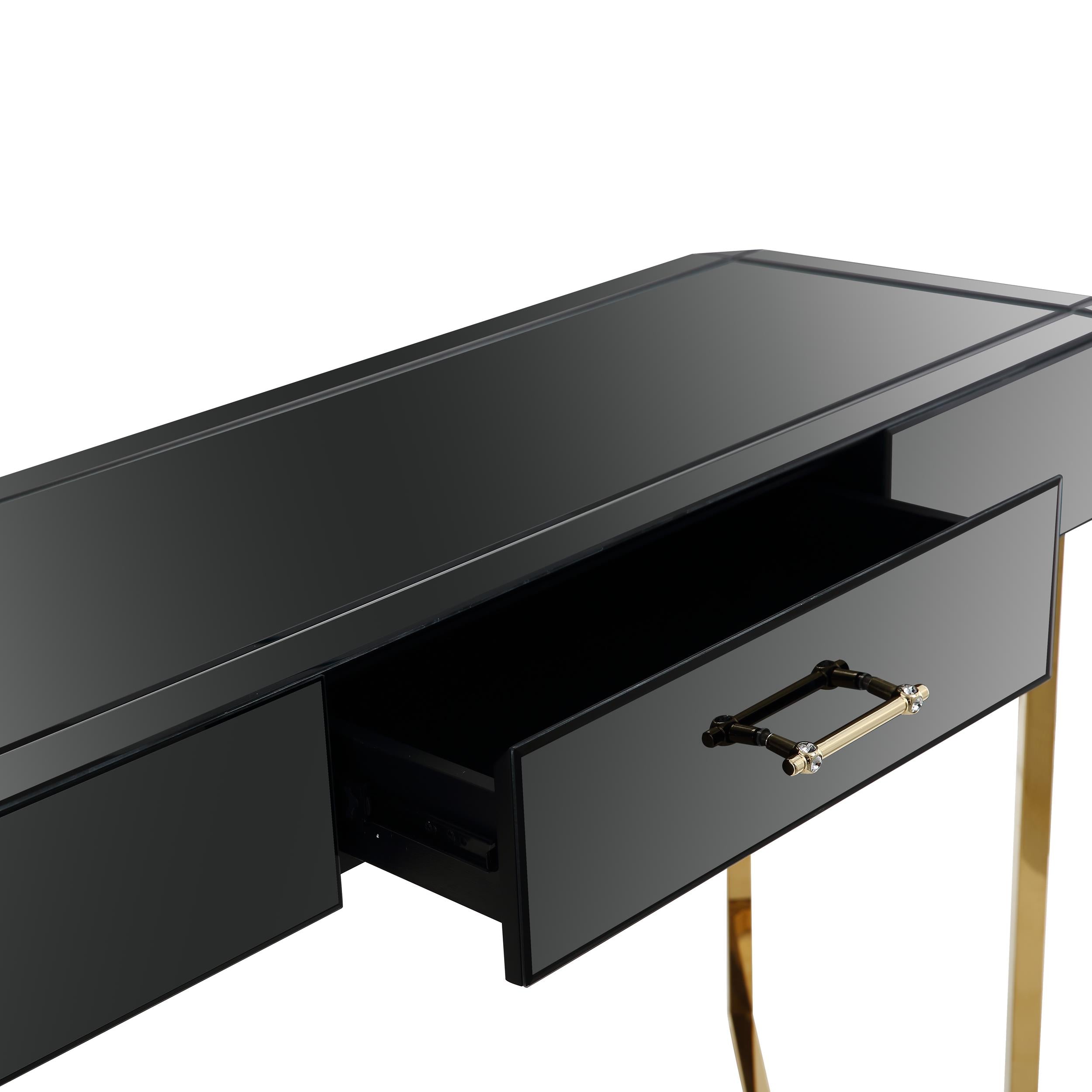 Camden Isle Sonya Wall Mirror and Console Table - Mirror - Bonton