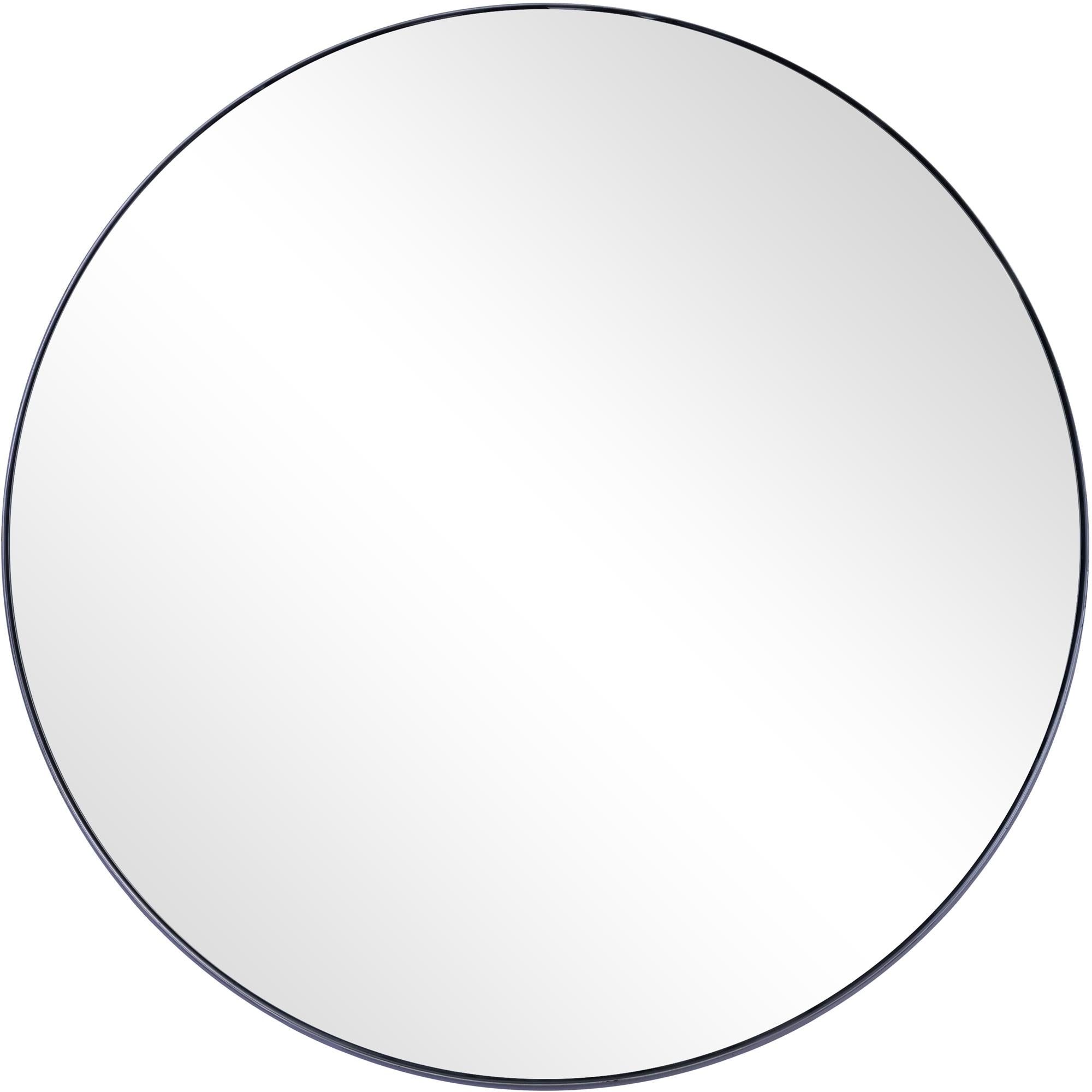  Camden Isle Round Metal Frame Mirror - Default Title - Bonton