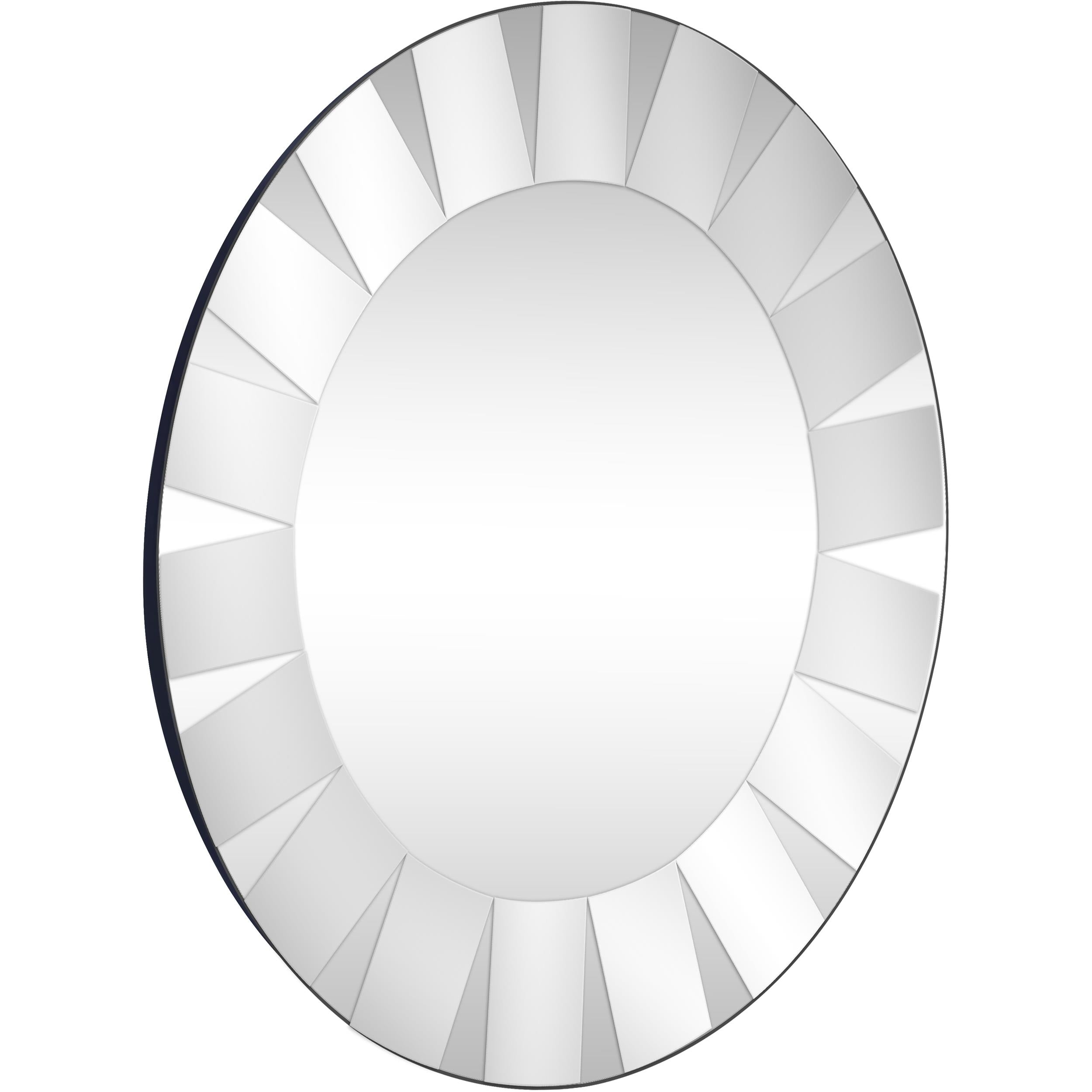  Camden Isle Glass Petal Mirror - Default Title - Bonton