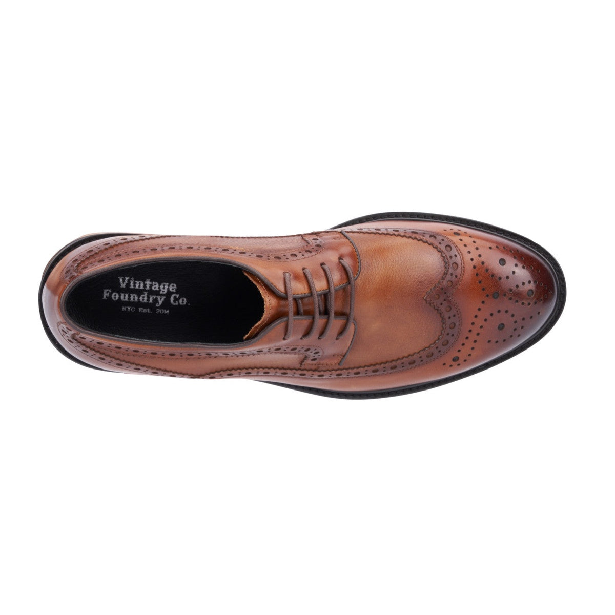  Vintage Foundry Co. Vintage Foundry Co. Men's Stannis Dress Oxfords - COGNAC - Bonton