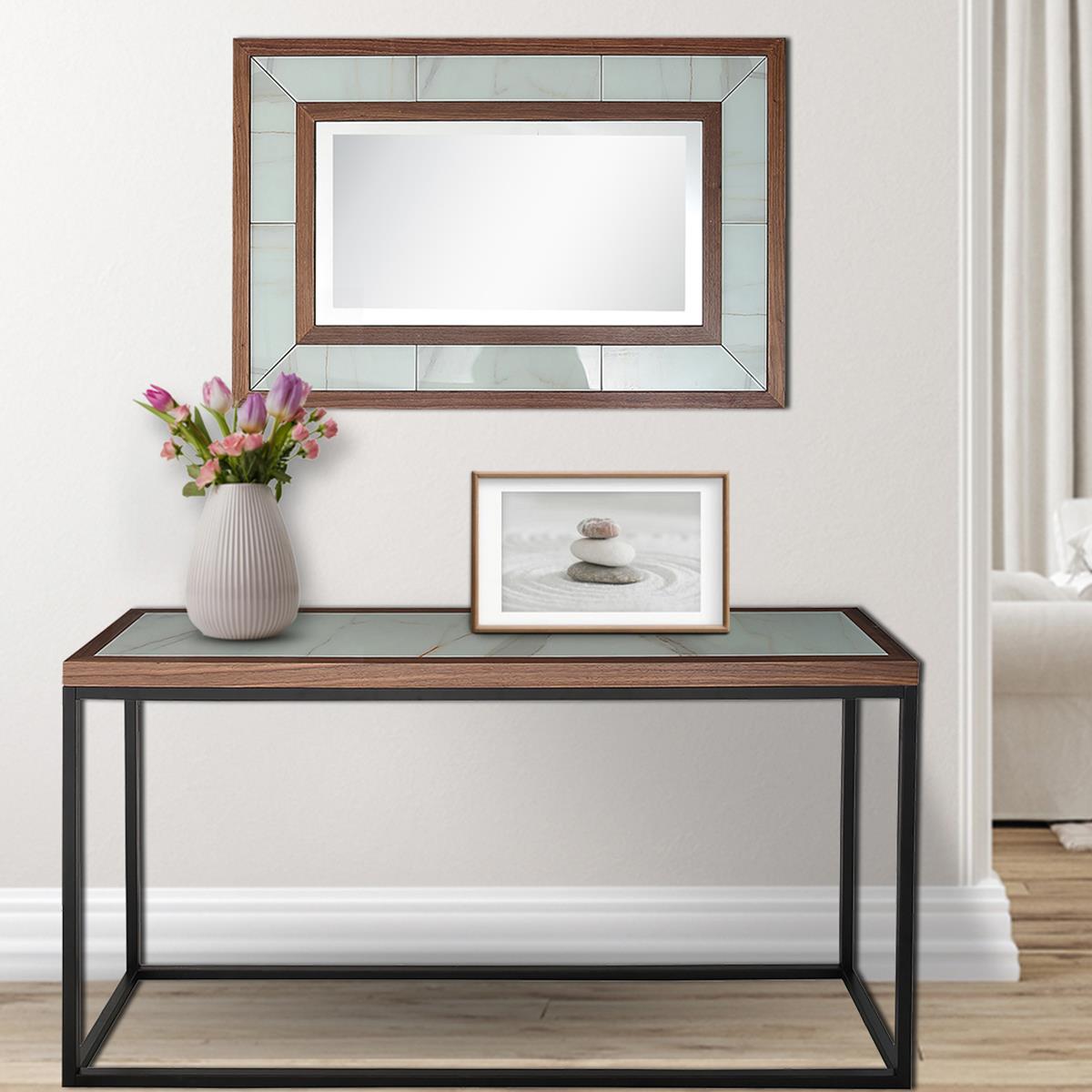  Riley Wall Mirror and Console Table - Console Table - Bonton