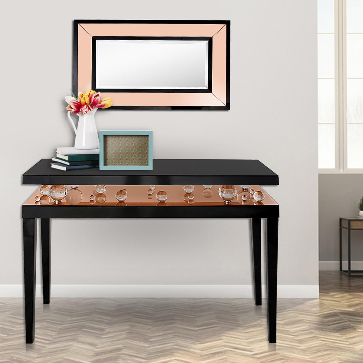  Gelenau Wall Mirror and Console Table - Mirror - Bonton