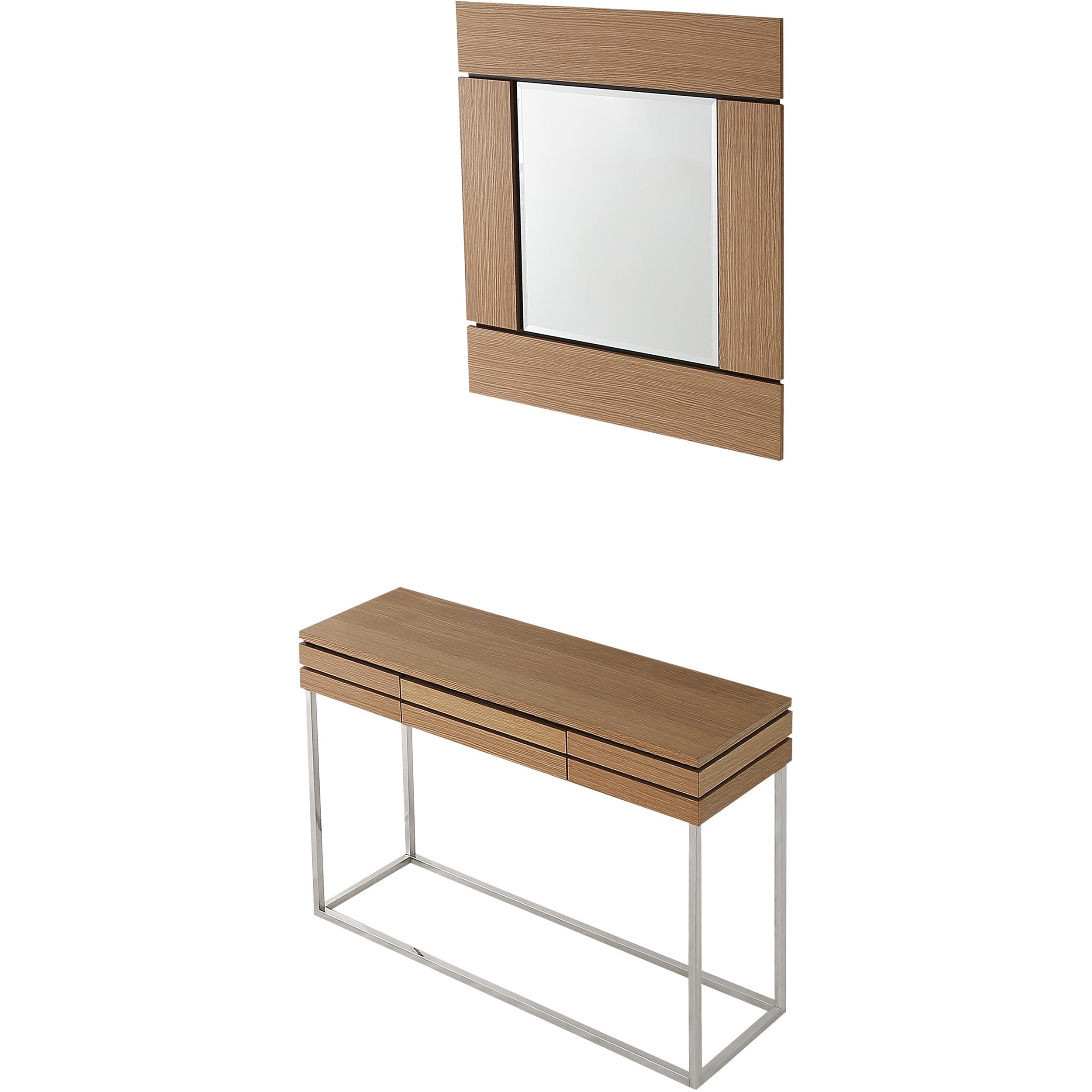  Camden Isle Barnes Wall Mirror and Console Table - Mirror - Bonton