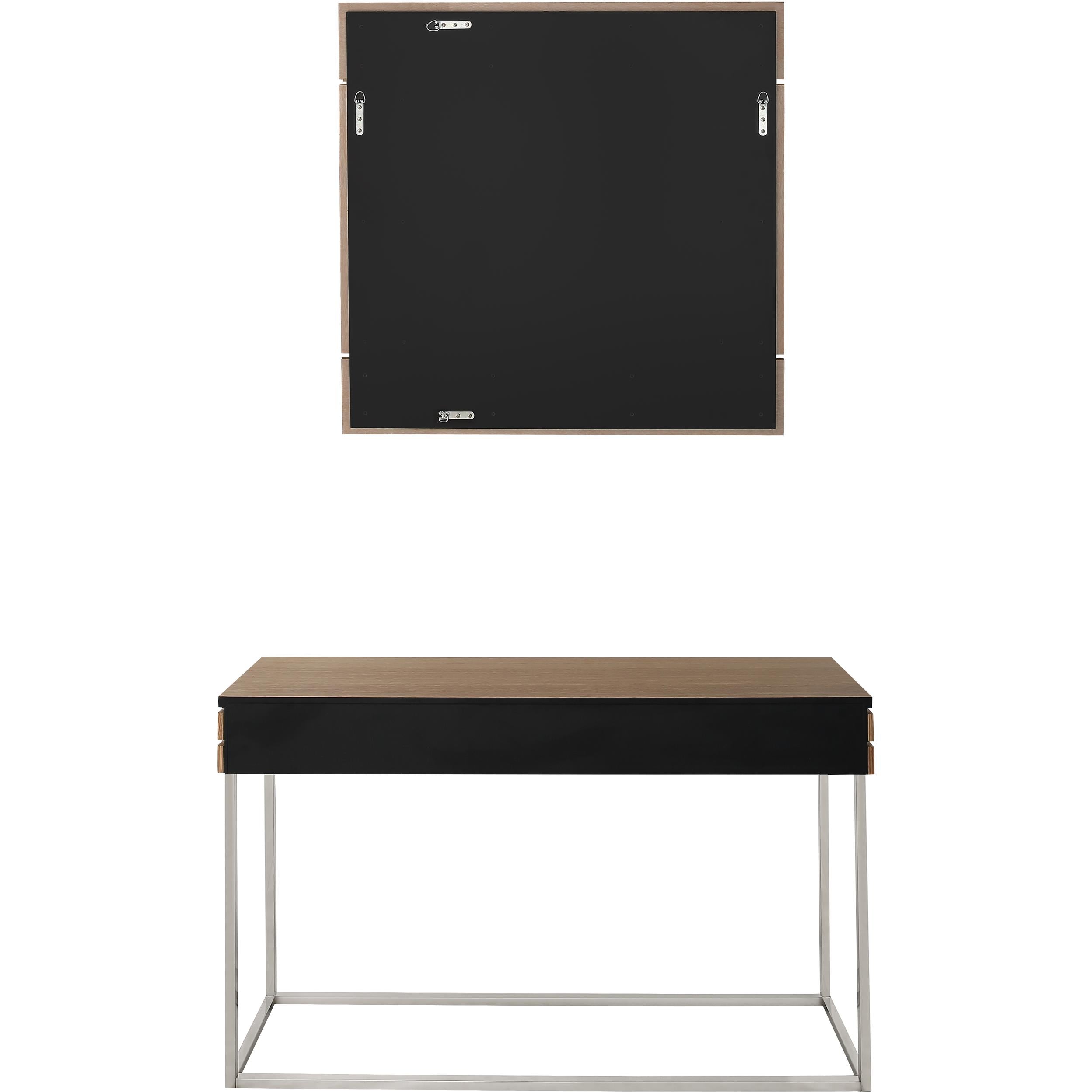  Camden Isle Barnes Wall Mirror and Console Table - Mirror - Bonton