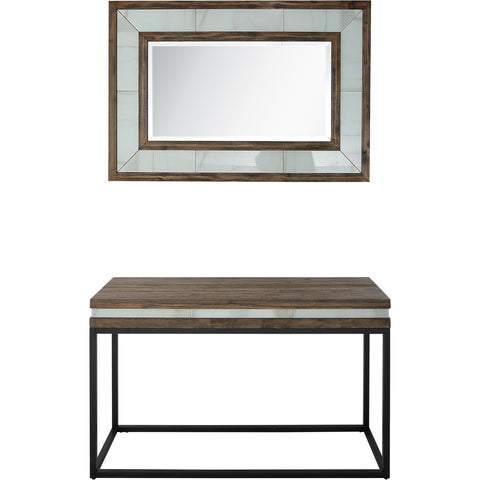 Bailey Wall Mirror and Console Table