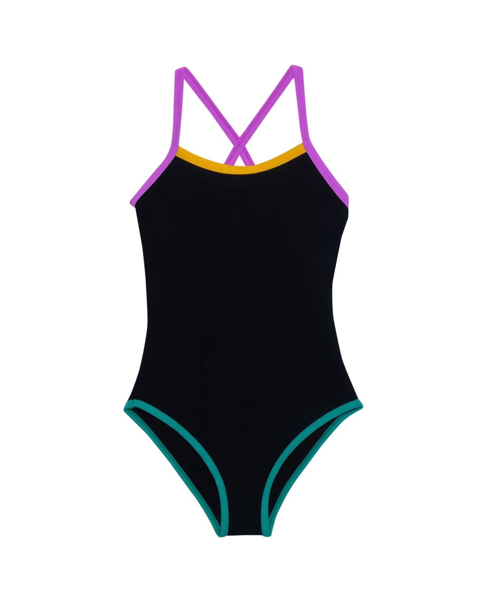  Gottex Kids Pix Round Neck One Piece Swimsuit - GOTTEX KIDS PIX - Bonton