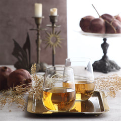 Gaia Stemless Wine Glass 6-Piece Set