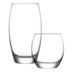 Empire Highball Glasses and Tumblers 12-Piece  Set