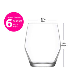 Ella Whiskey Glasses 6-Piece Set