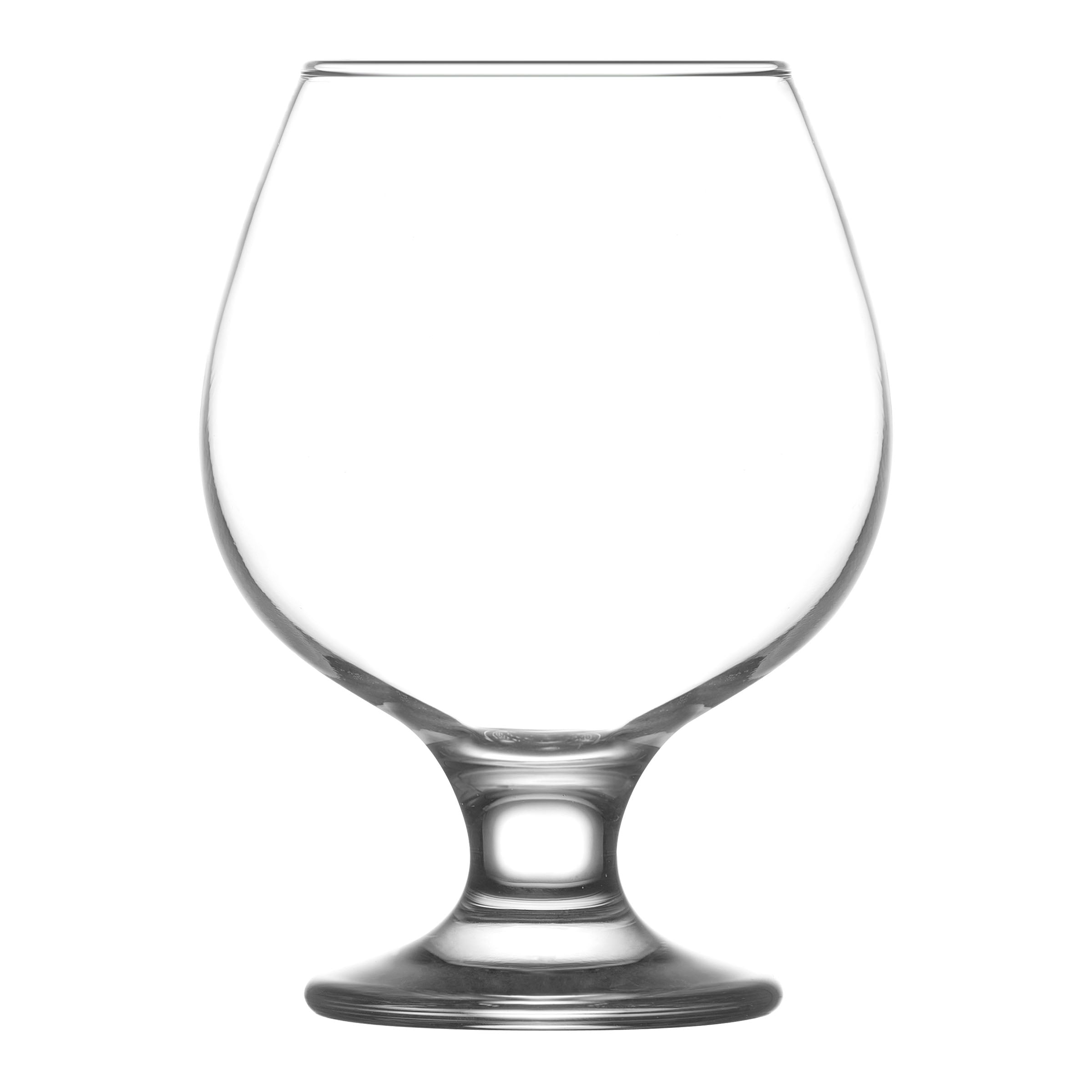  LAV Misket Brandy & Cognac Glass 6-Piece Set - Clear - Bonton