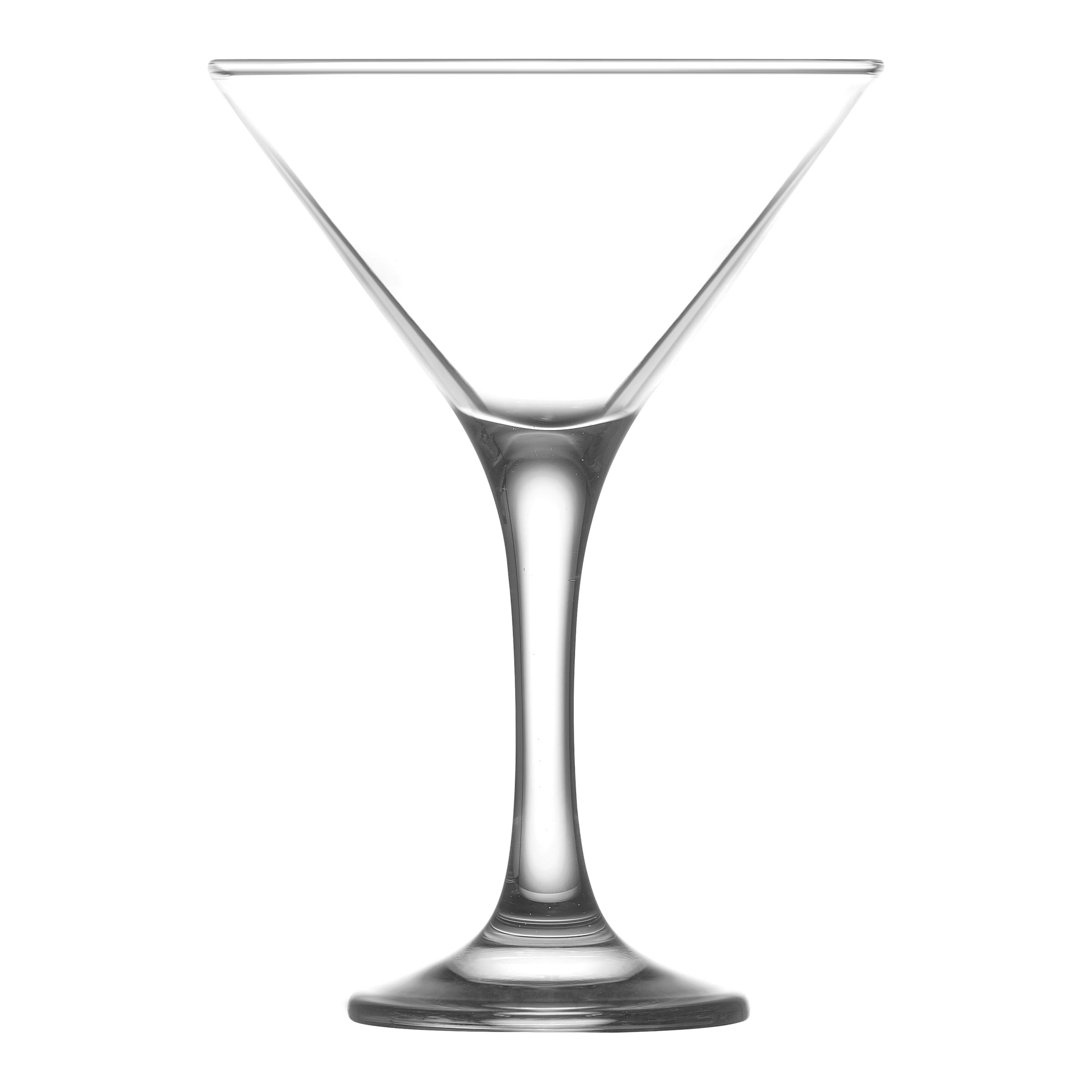  LAV Misket Martini Cocktail Glass 6-Piece Set - Clear - Bonton