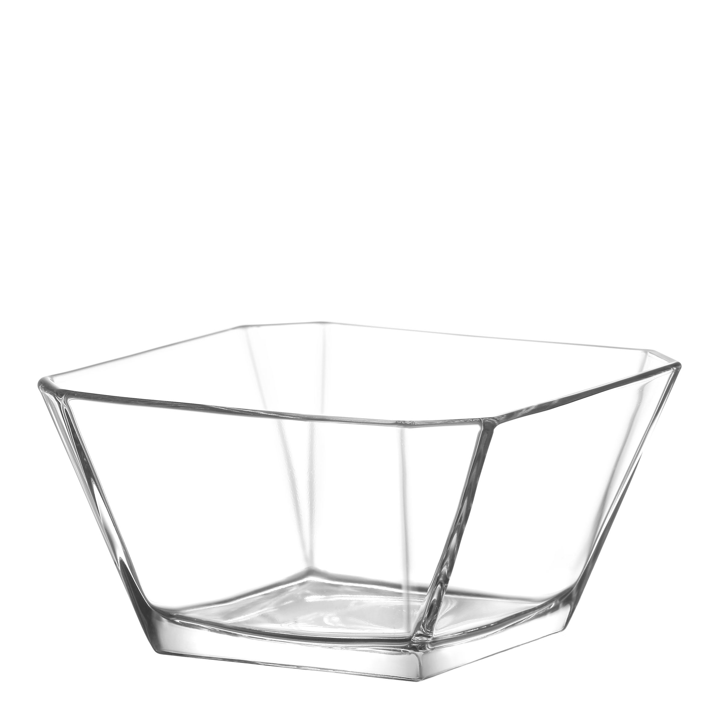  LAV Karen Glass Serving Bowls 6-Piece Set - Clear - Bonton