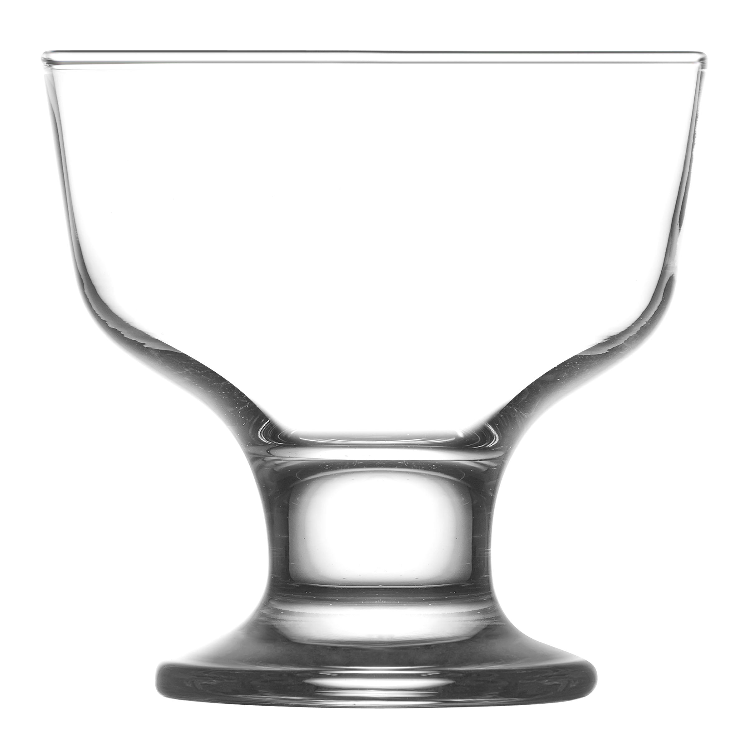  LAV Destina Glass Dessert Bowls 6-Piece Set - Clear - Bonton