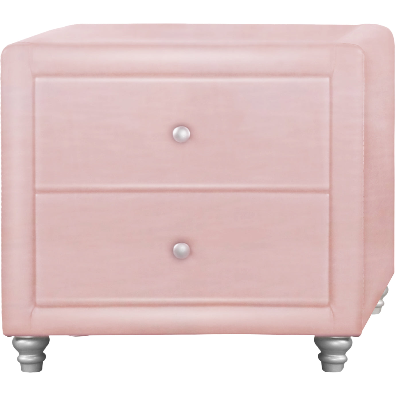  Camden Isle Upholstered Nightstand - Black - Bonton