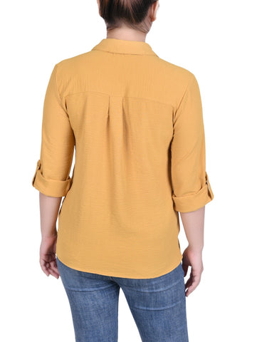 Roll Tab Blouse