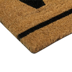 Natural Coir Outdoor Rectangular "Welcome" Doormat 16" X 48"