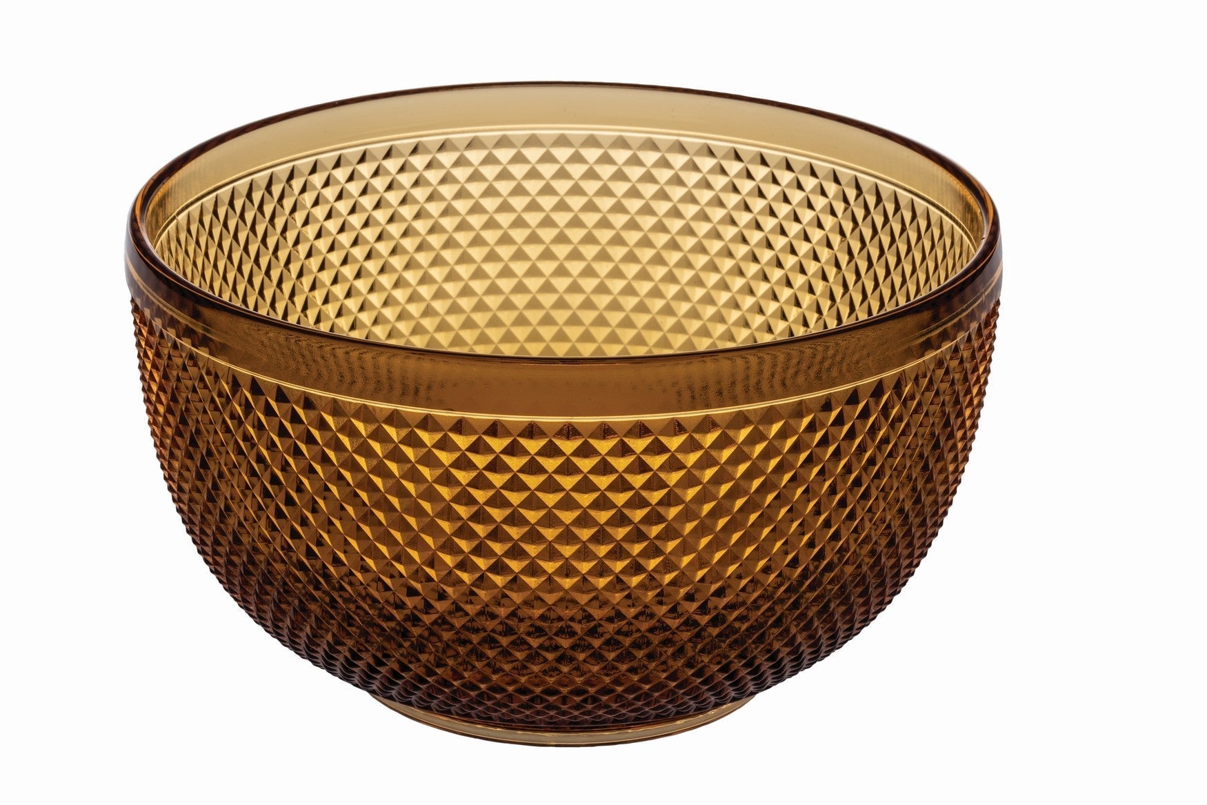  Vista Alegre Bicos Salad Bowl - Amber - Bonton