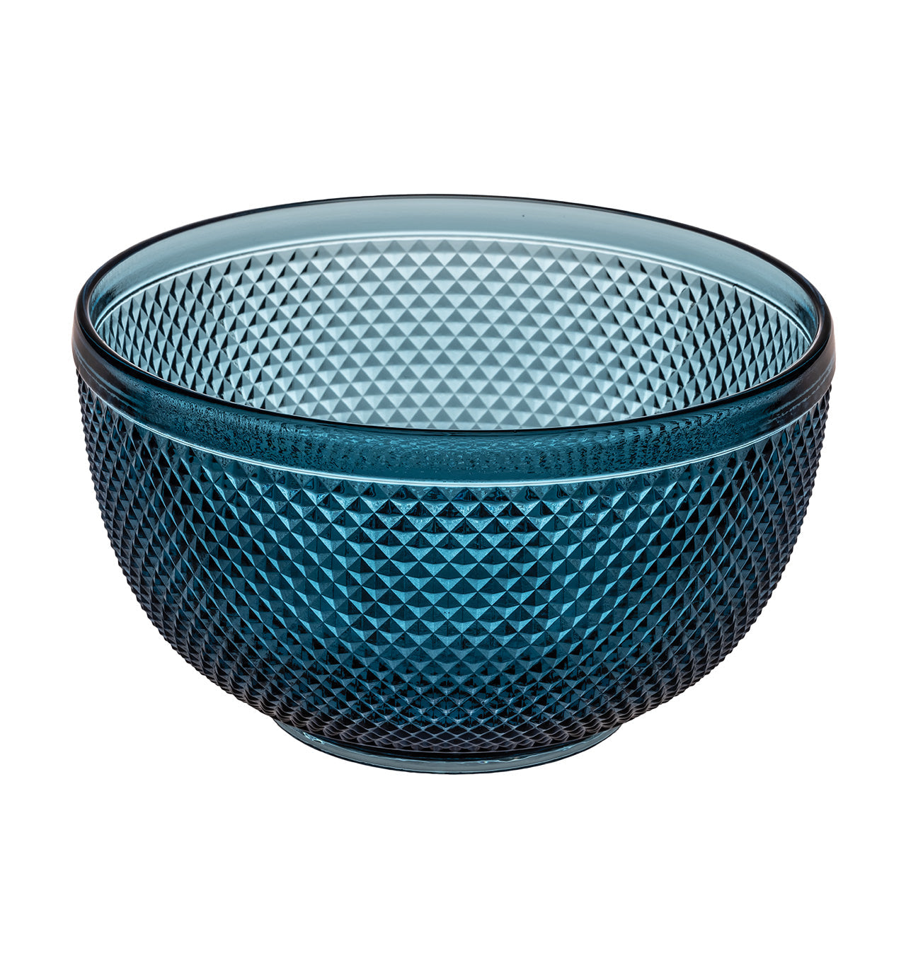  Vista Alegre Bicos Salad Bowl - Blue - Bonton