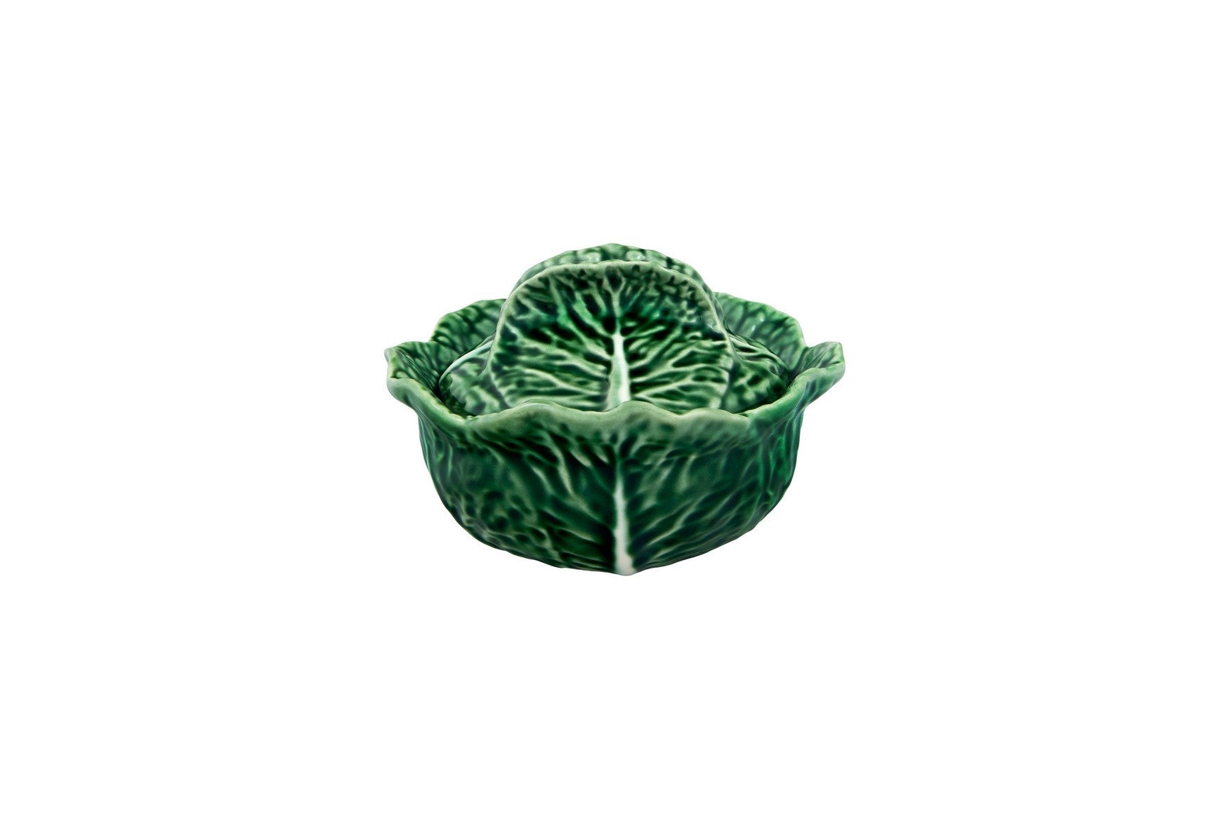  Bordallo Pinheiro Cabbage Small Tureen - Green - Bonton