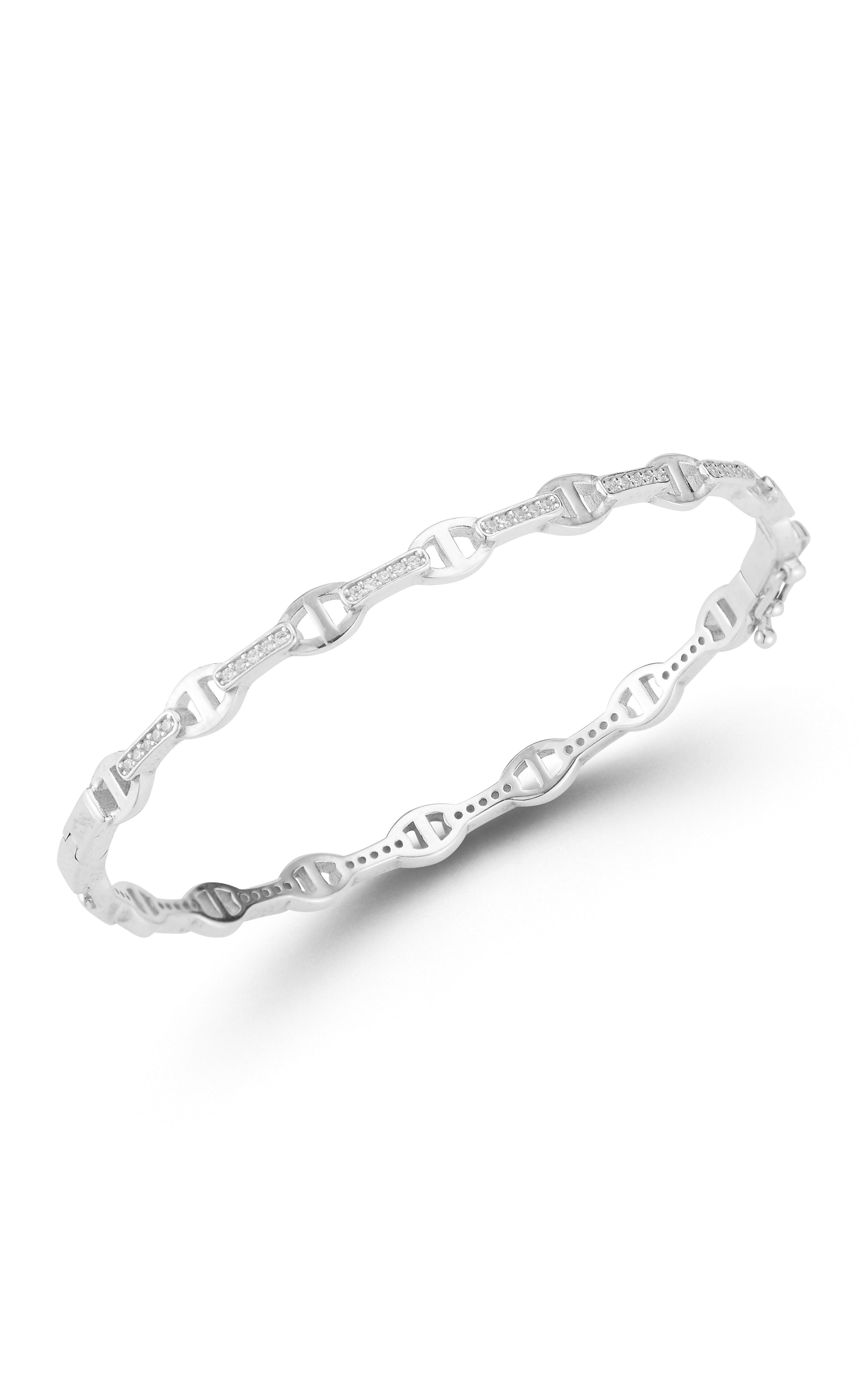  Relativity Mariner Bangle Bracelet - Silver - Bonton