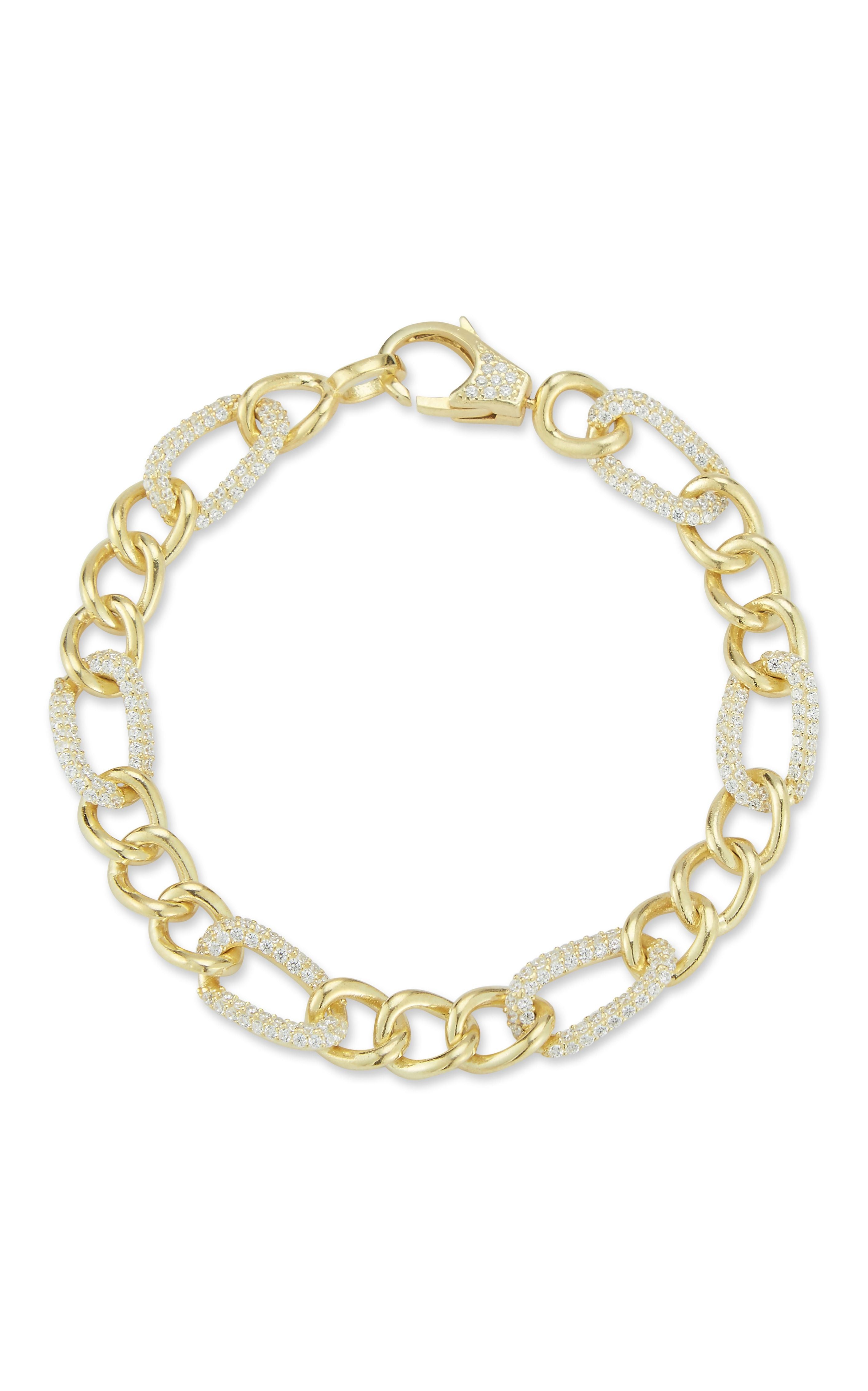  Relativity Figaro Chain Bracelet - Gold - Bonton