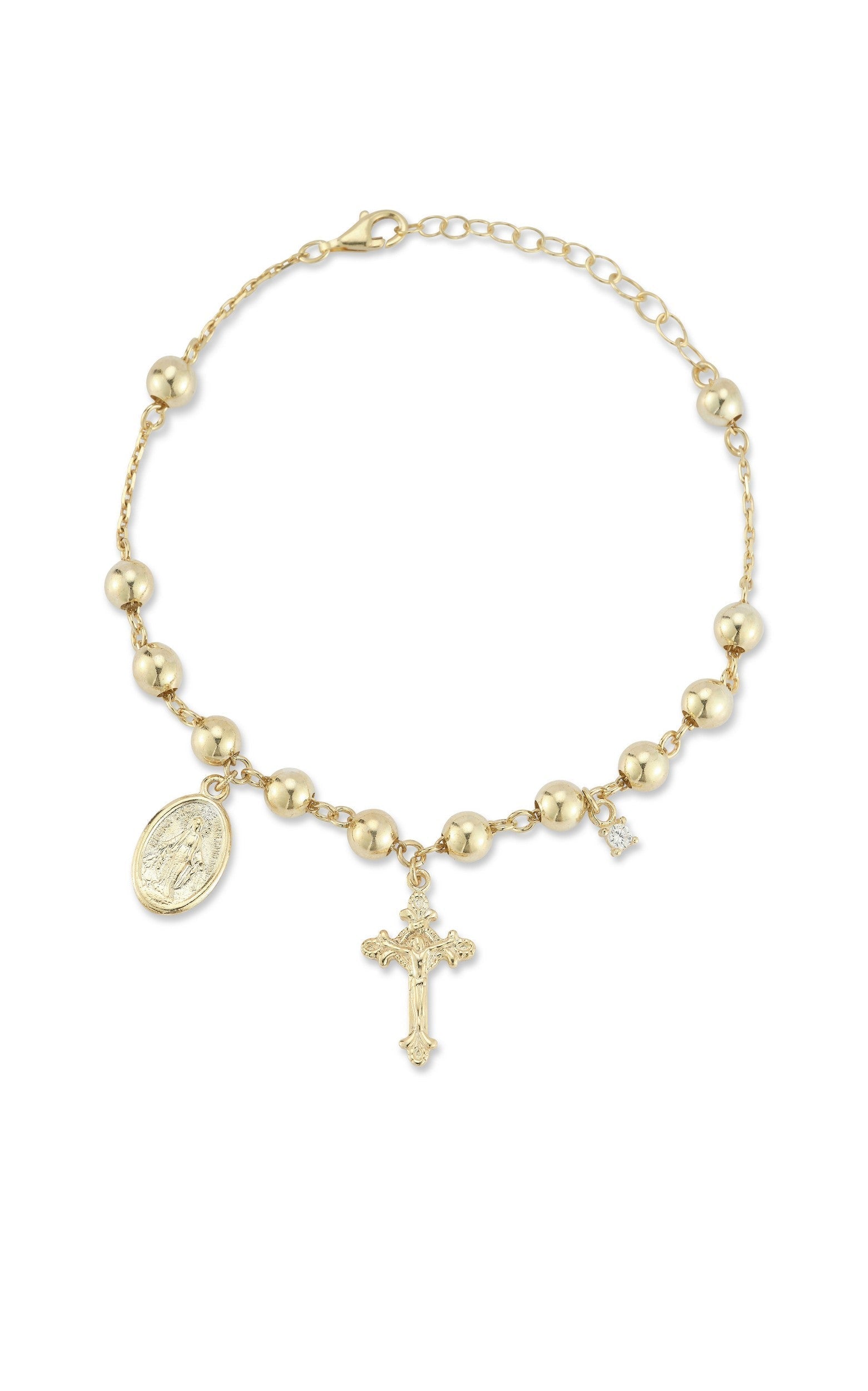  Relativity Rosary Bracelet - Gold - Bonton