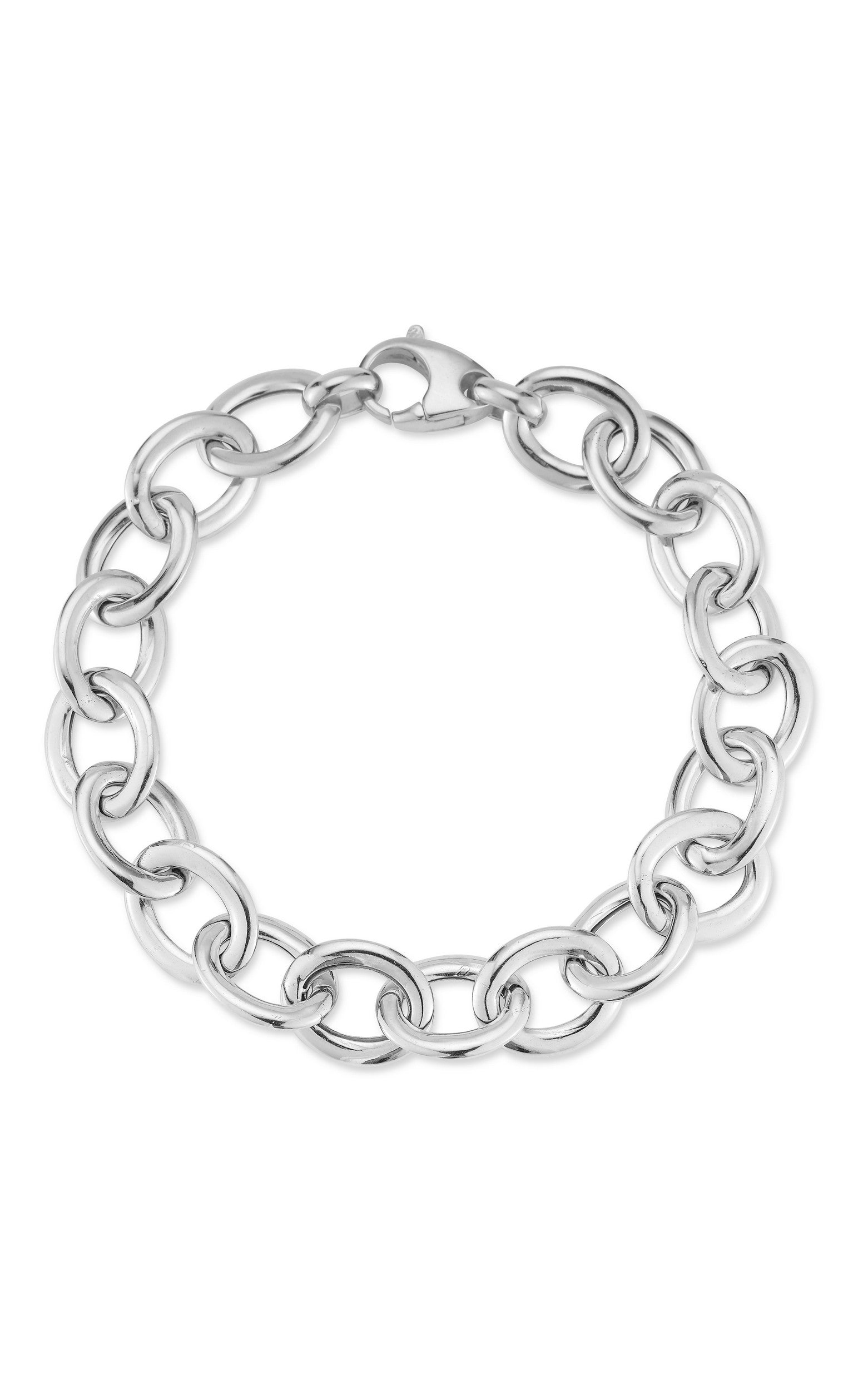  Relativity Bold Rolo Link Bracelet - Silver - Bonton