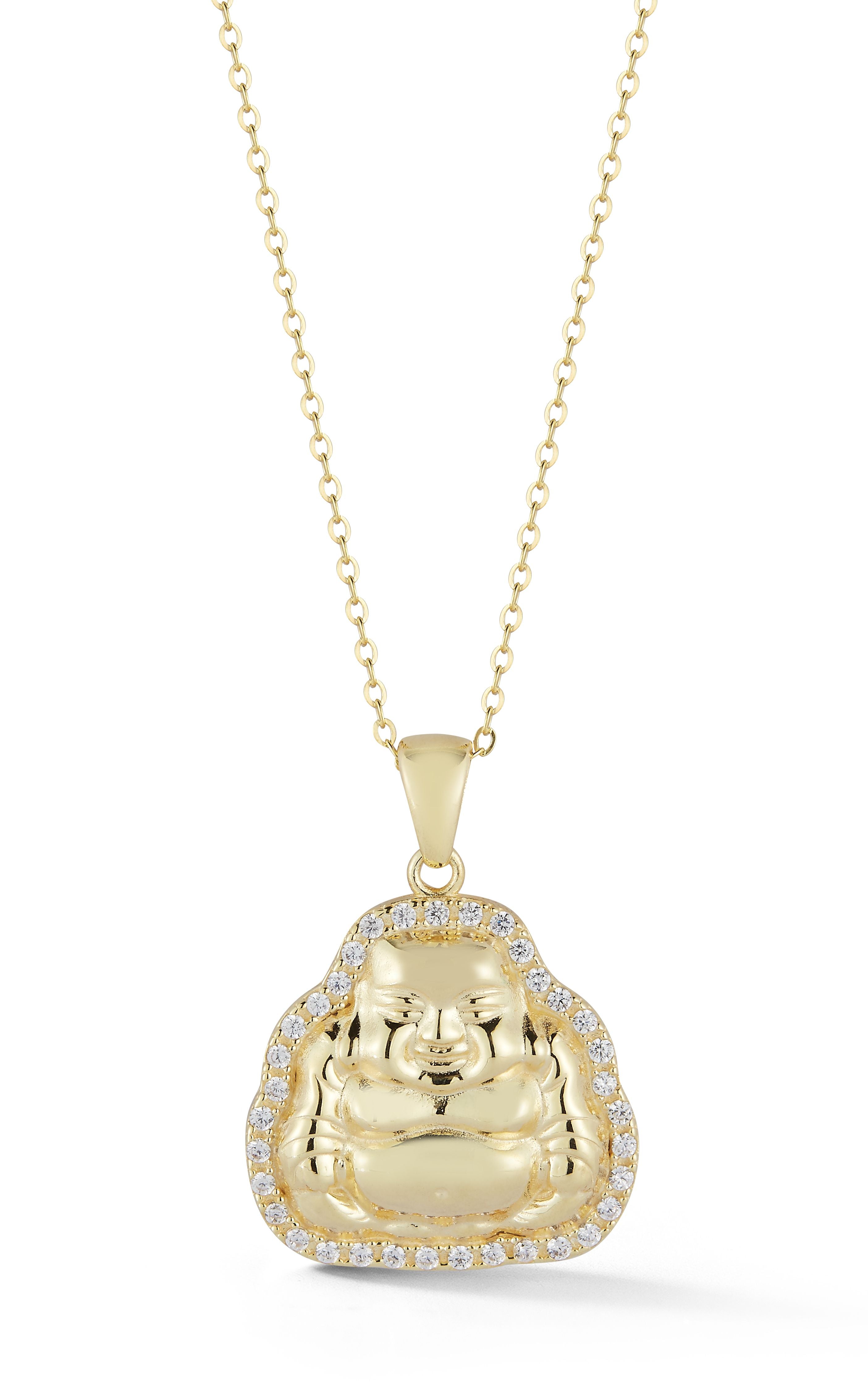  Relativity Buddha Necklace 1 - Gold - Bonton